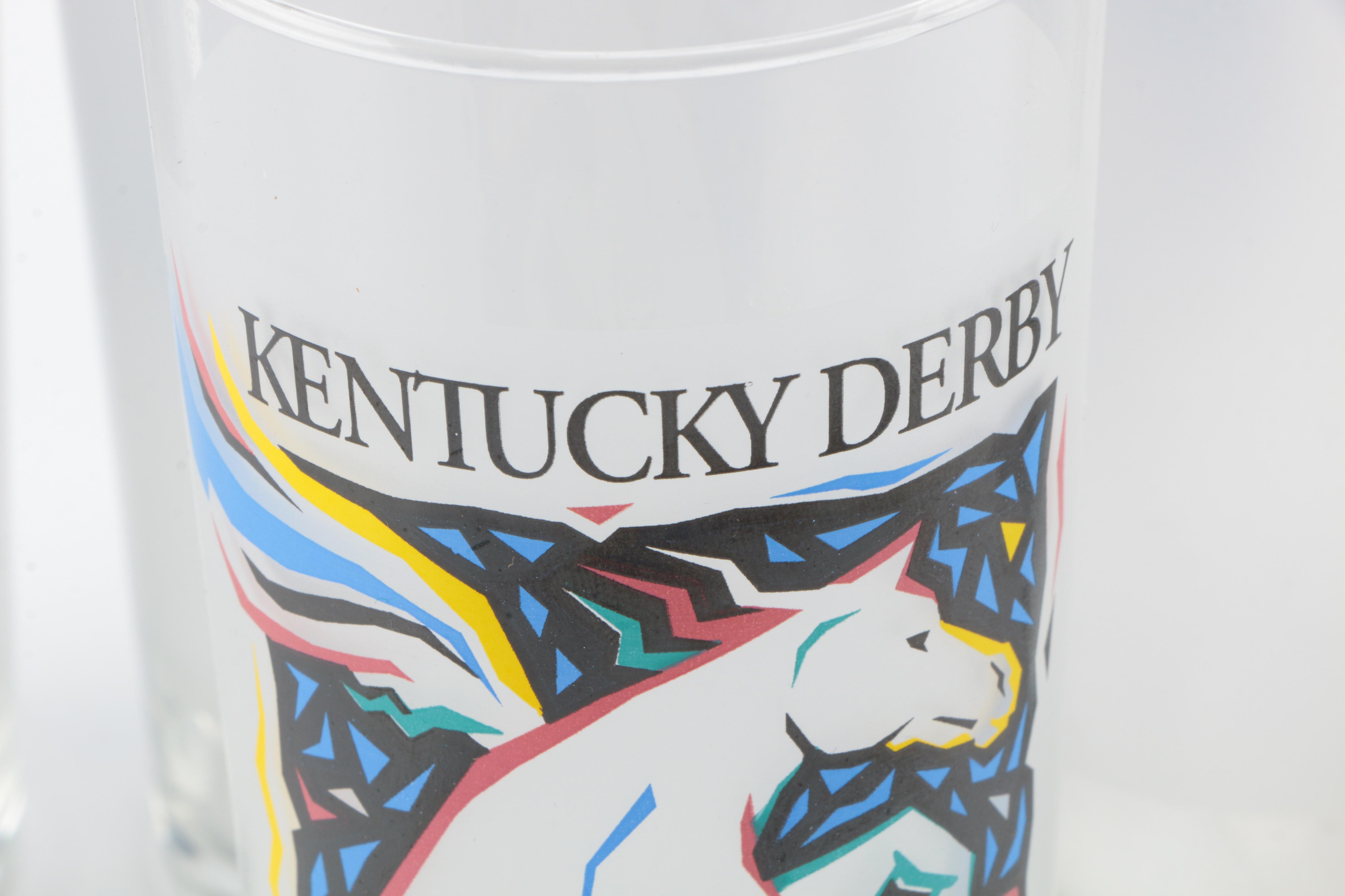 2001 Kentucky Derby Festival Glasses