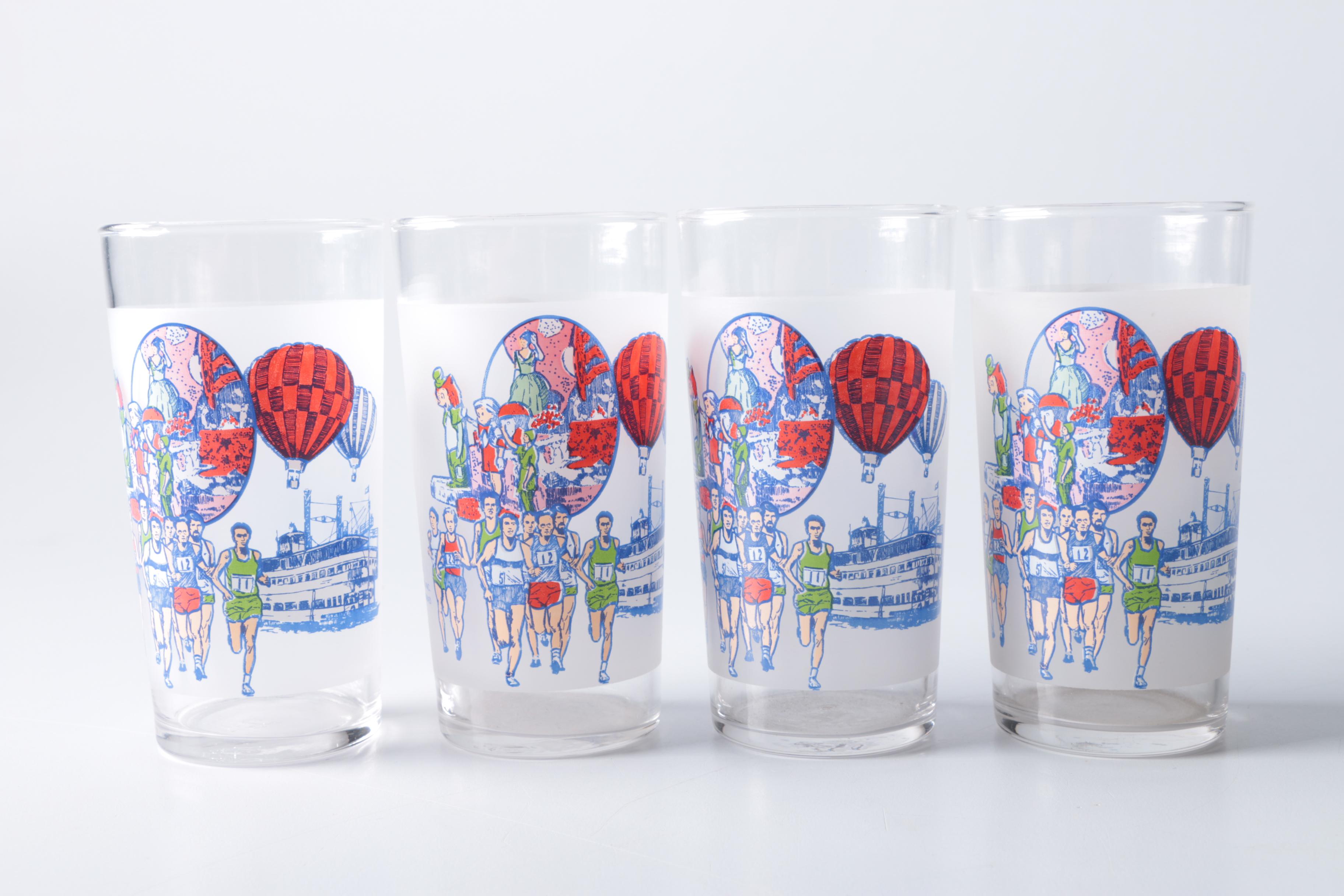Kentucky Derby Festival Glasses From '84 & '89