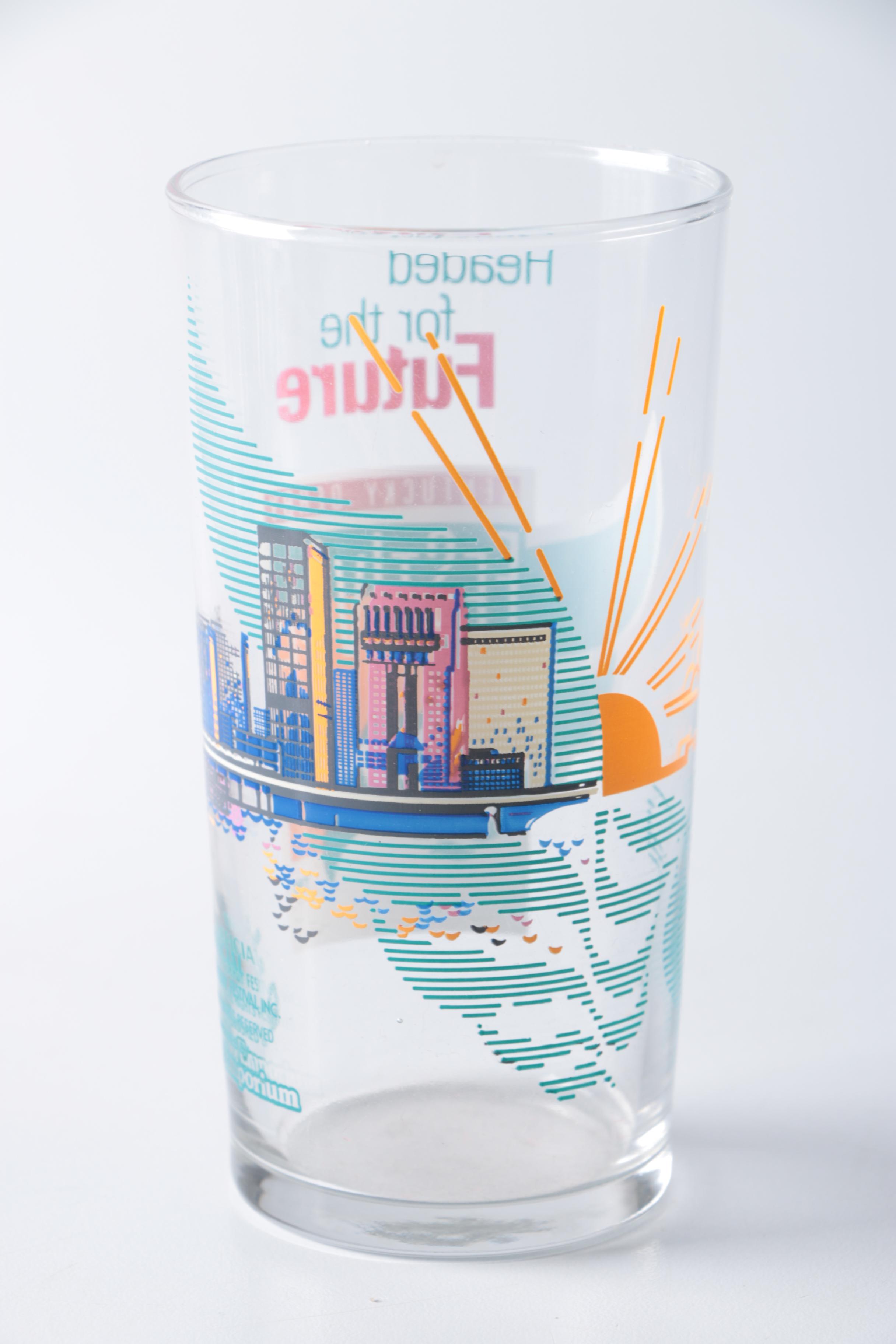 Kentucky Derby Festival Glasses From '84 & '89