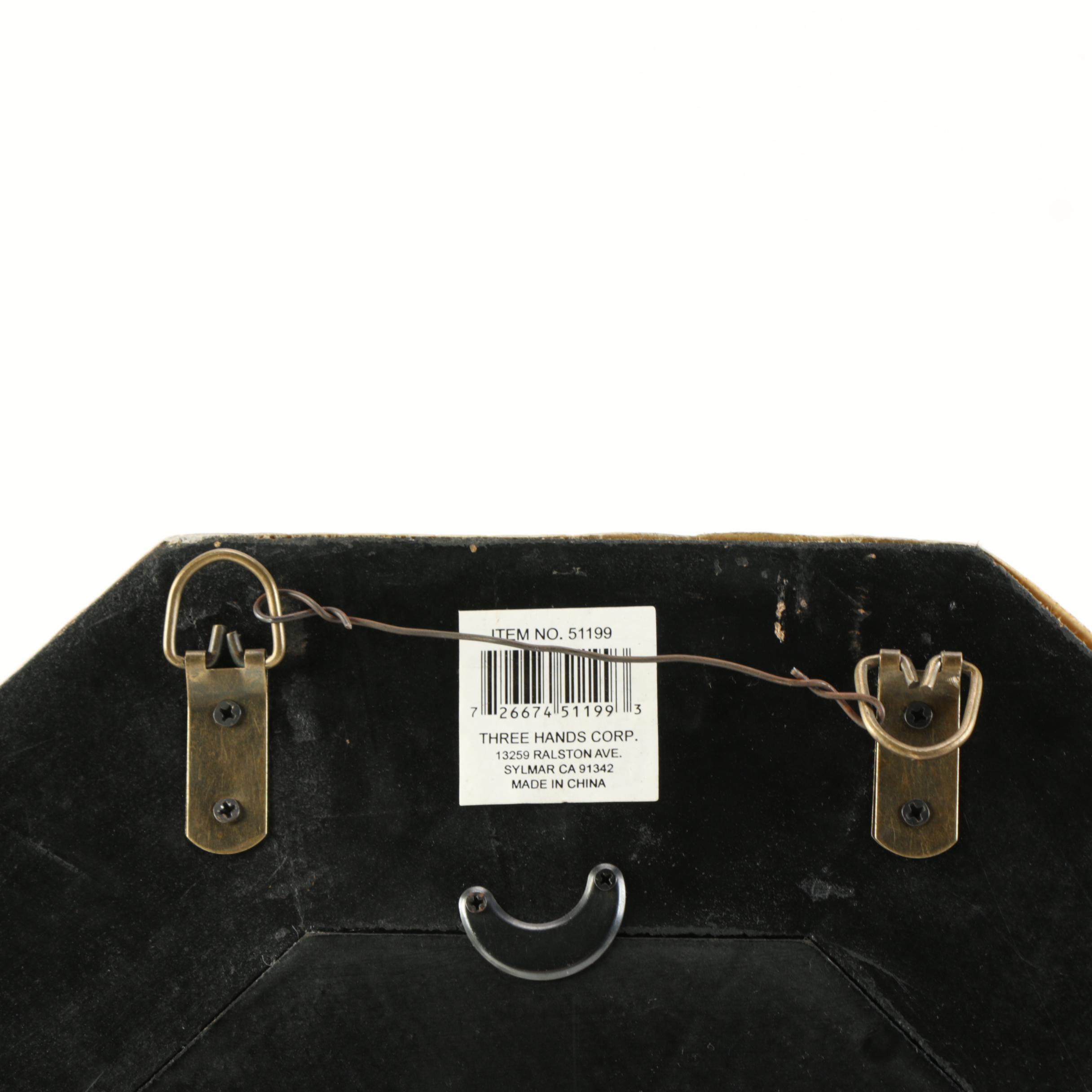 Faux Crocodile Vinyl Skin Wall Mirror