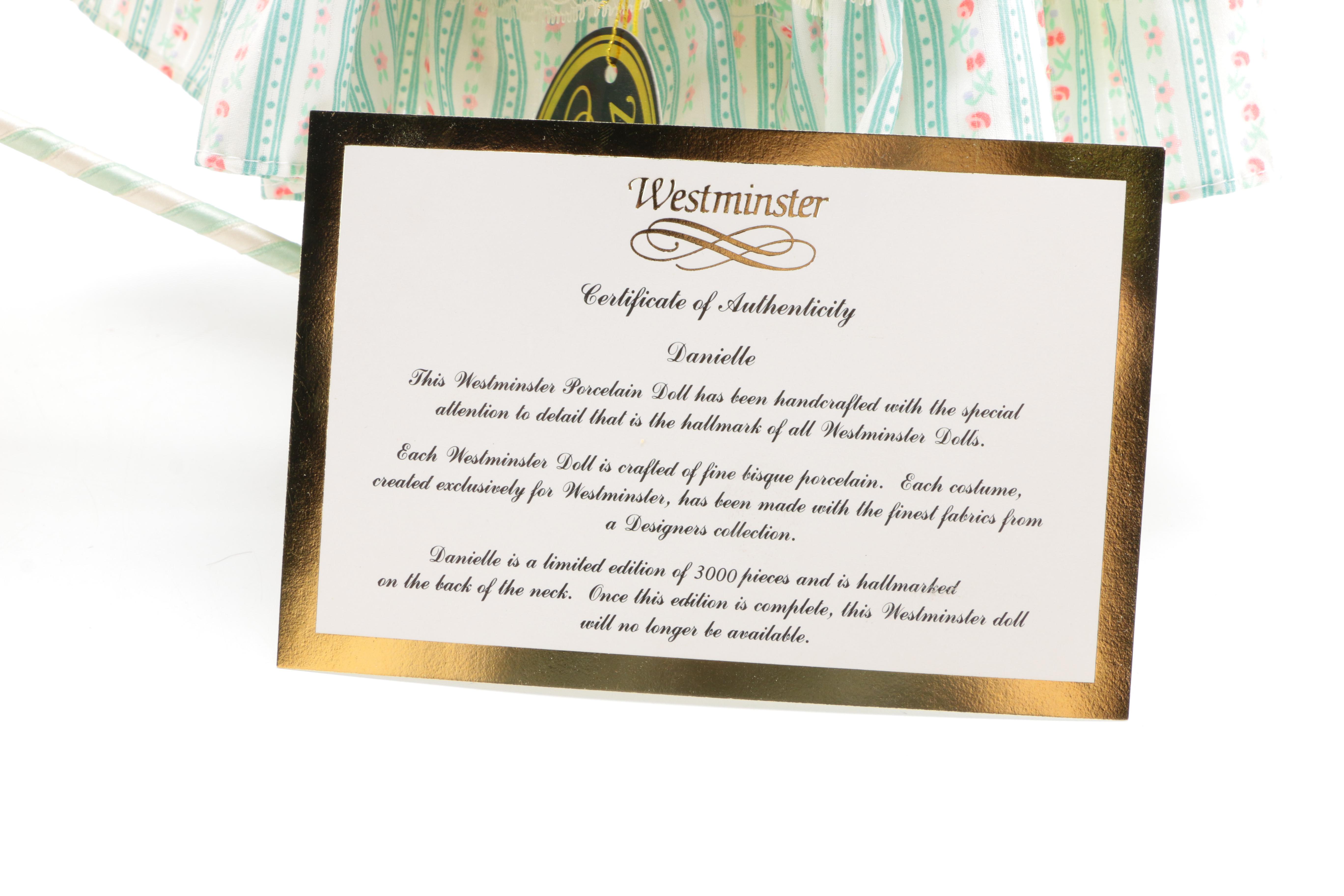 Pair of Porcelain Dolls