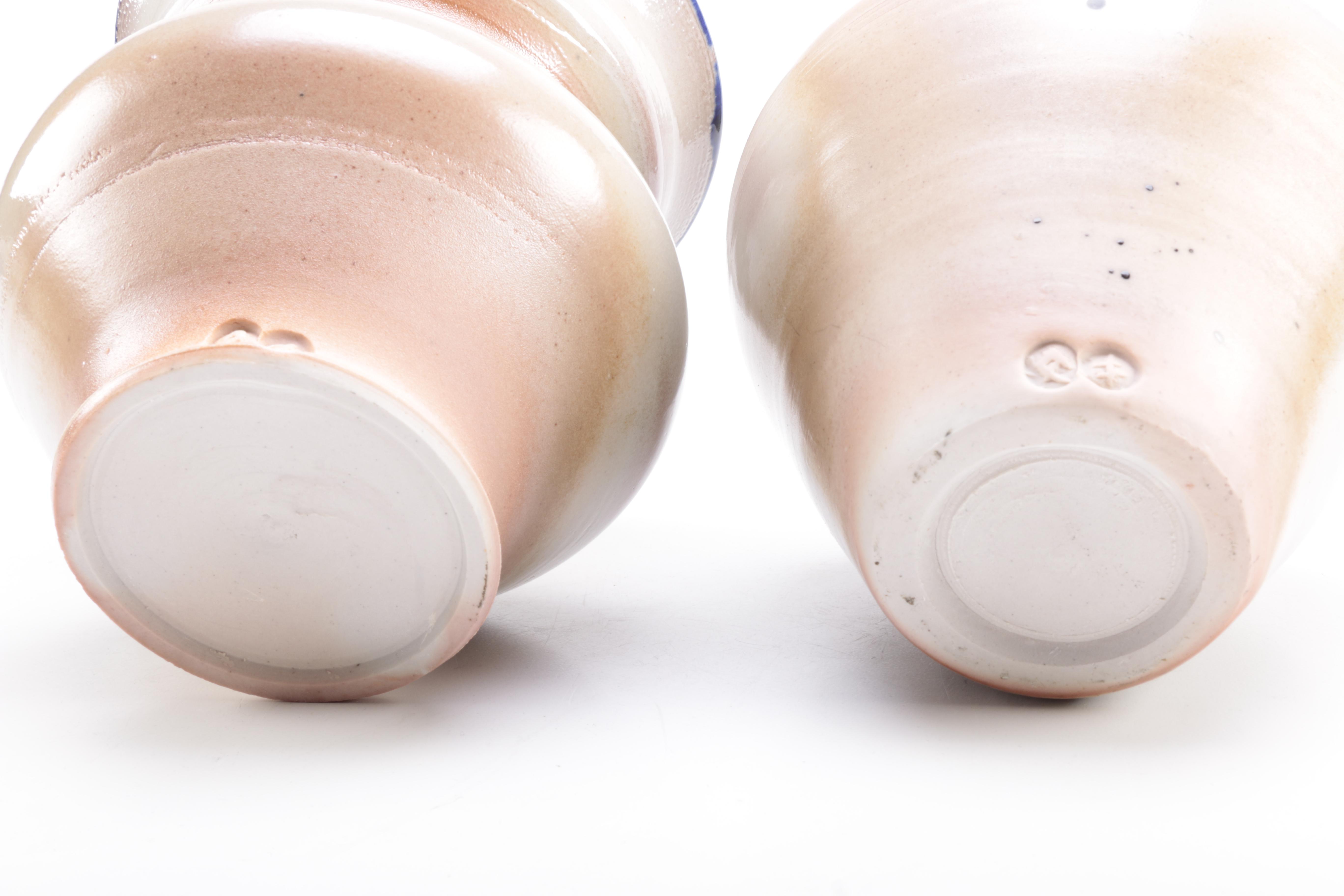 Glazed Pottery Pieces