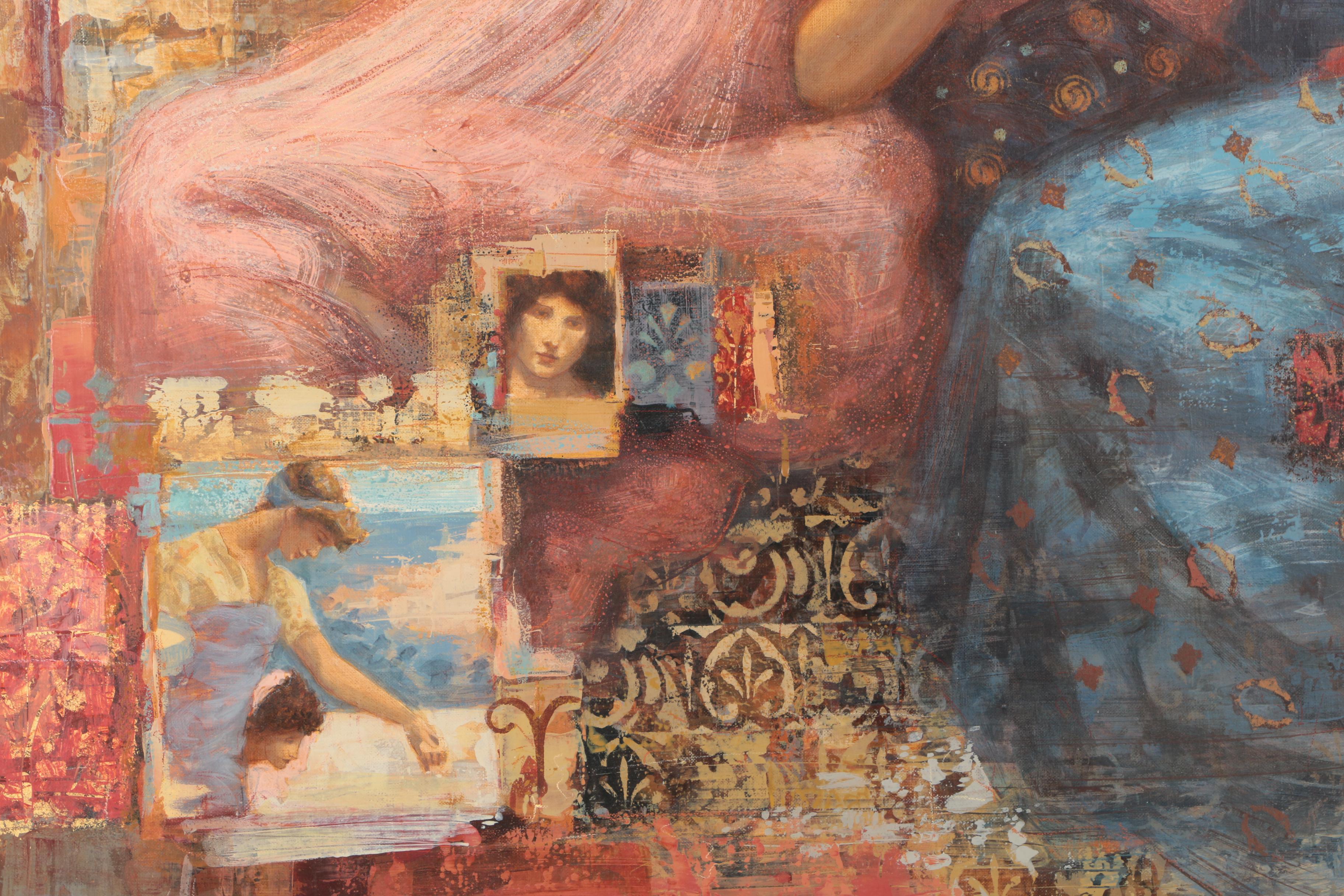 Giclee on Canvas After Peter Nixon "Reverence"