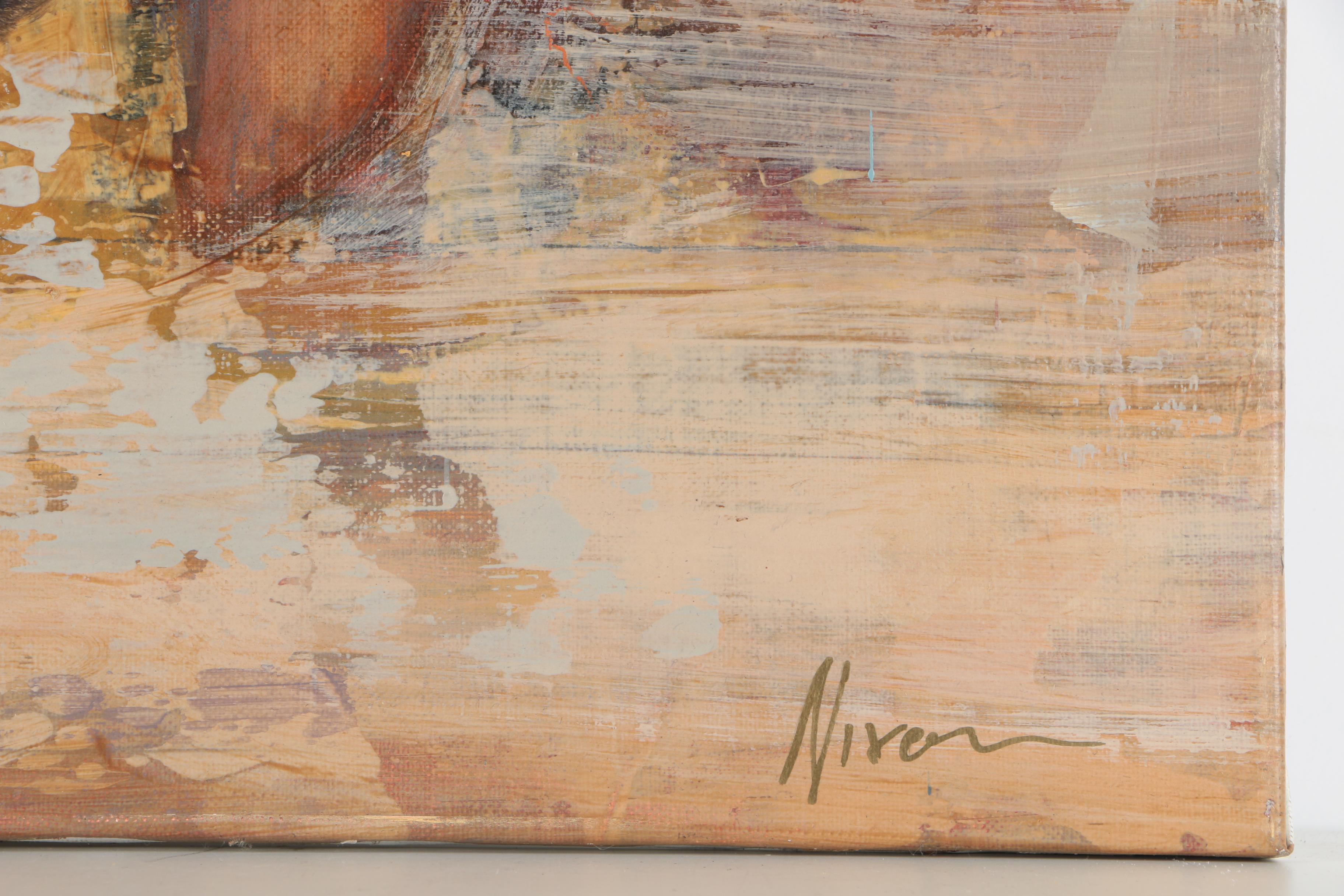 Giclee on Canvas After Peter Nixon "Reverence"