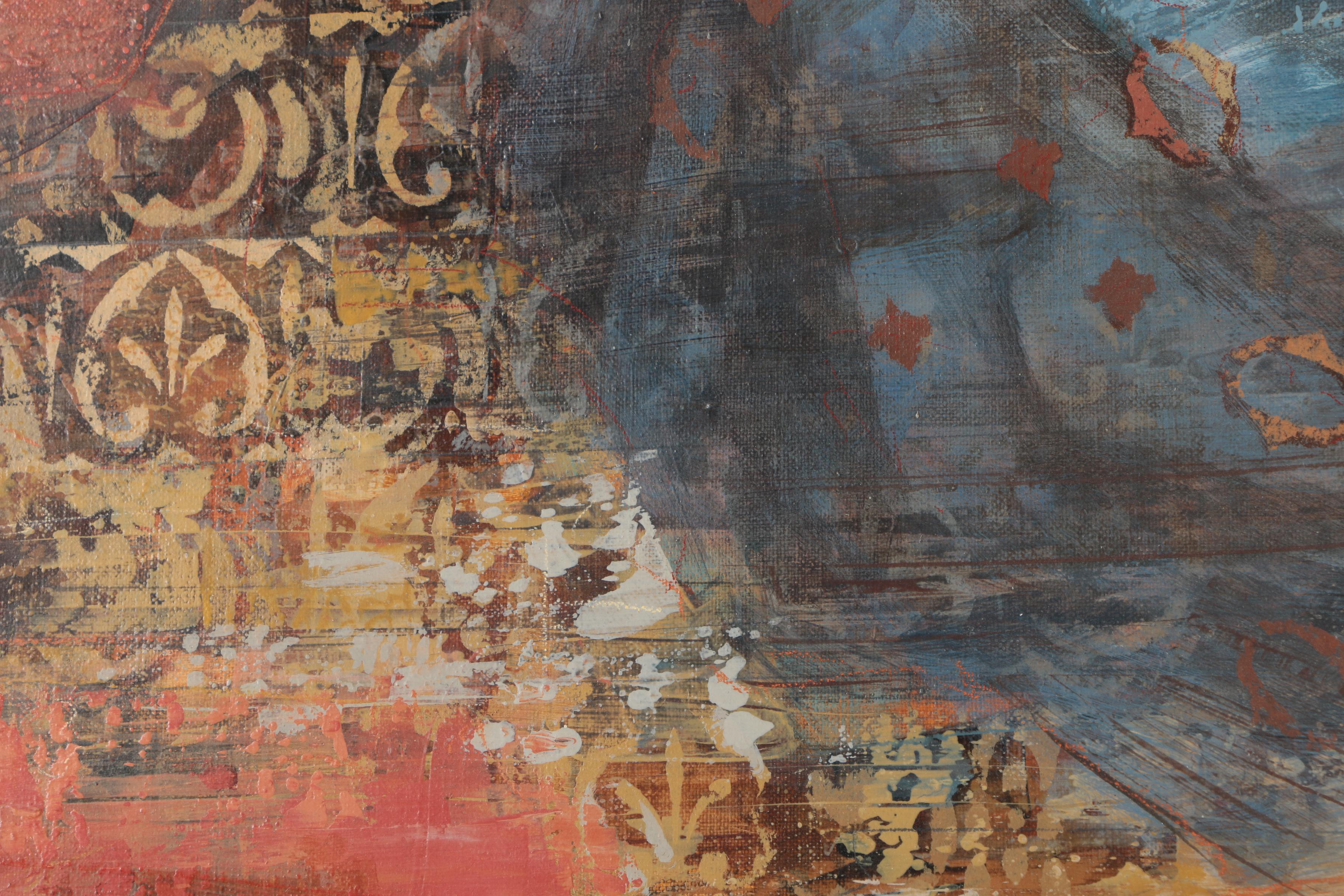 Giclee on Canvas After Peter Nixon "Reverence"