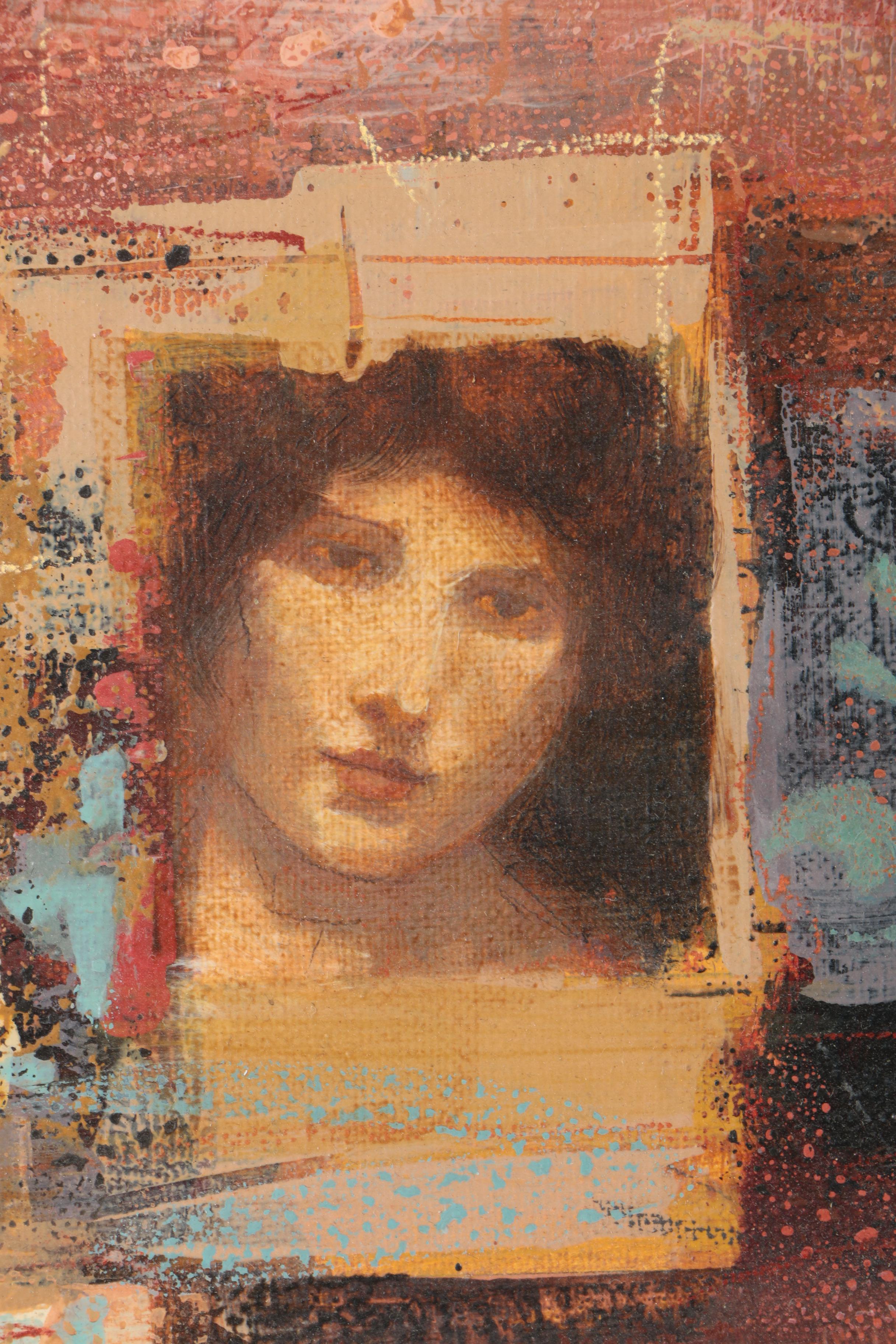 Giclee on Canvas After Peter Nixon "Reverence"