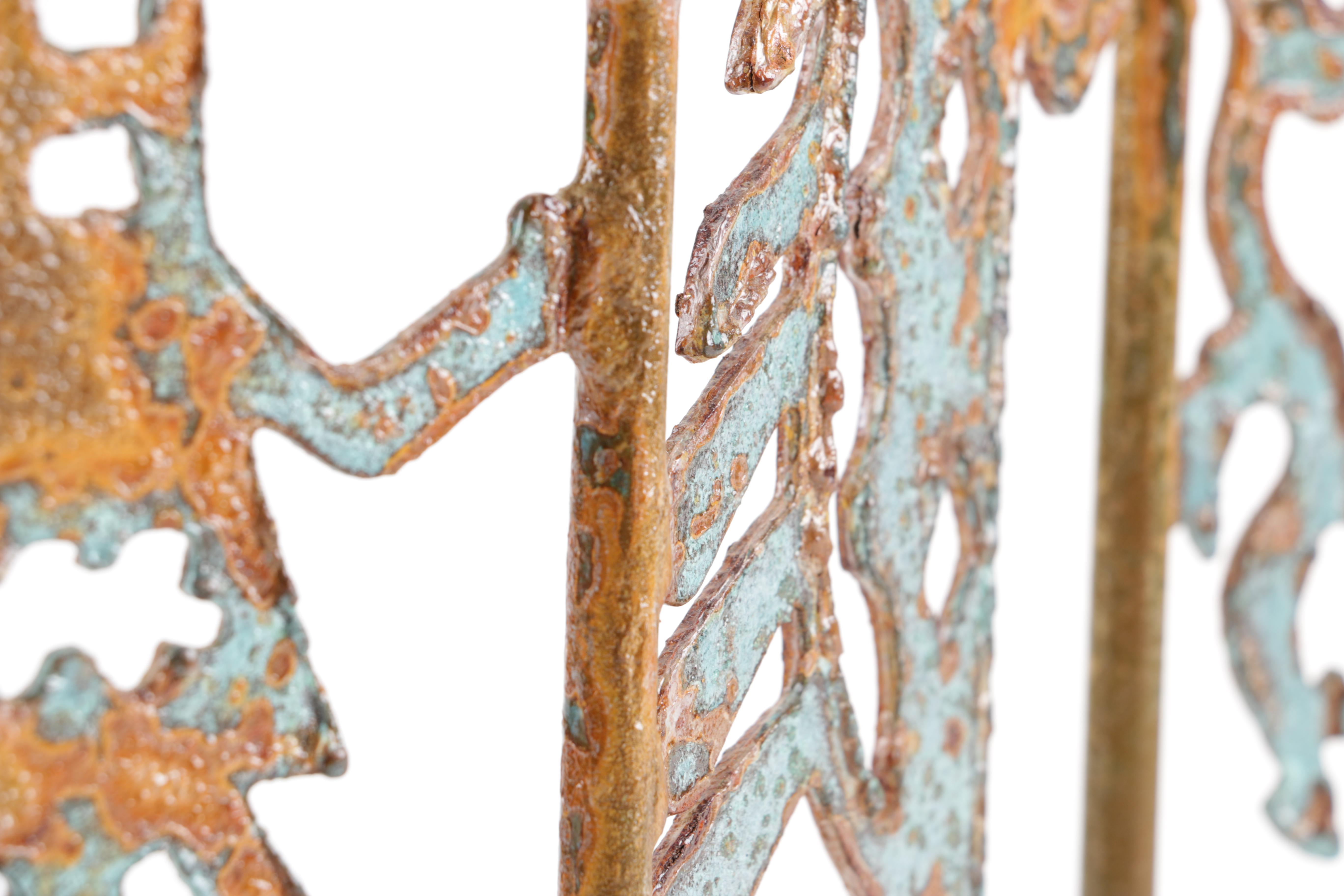 Navajo-Inspired Yei Motif Candelabrum