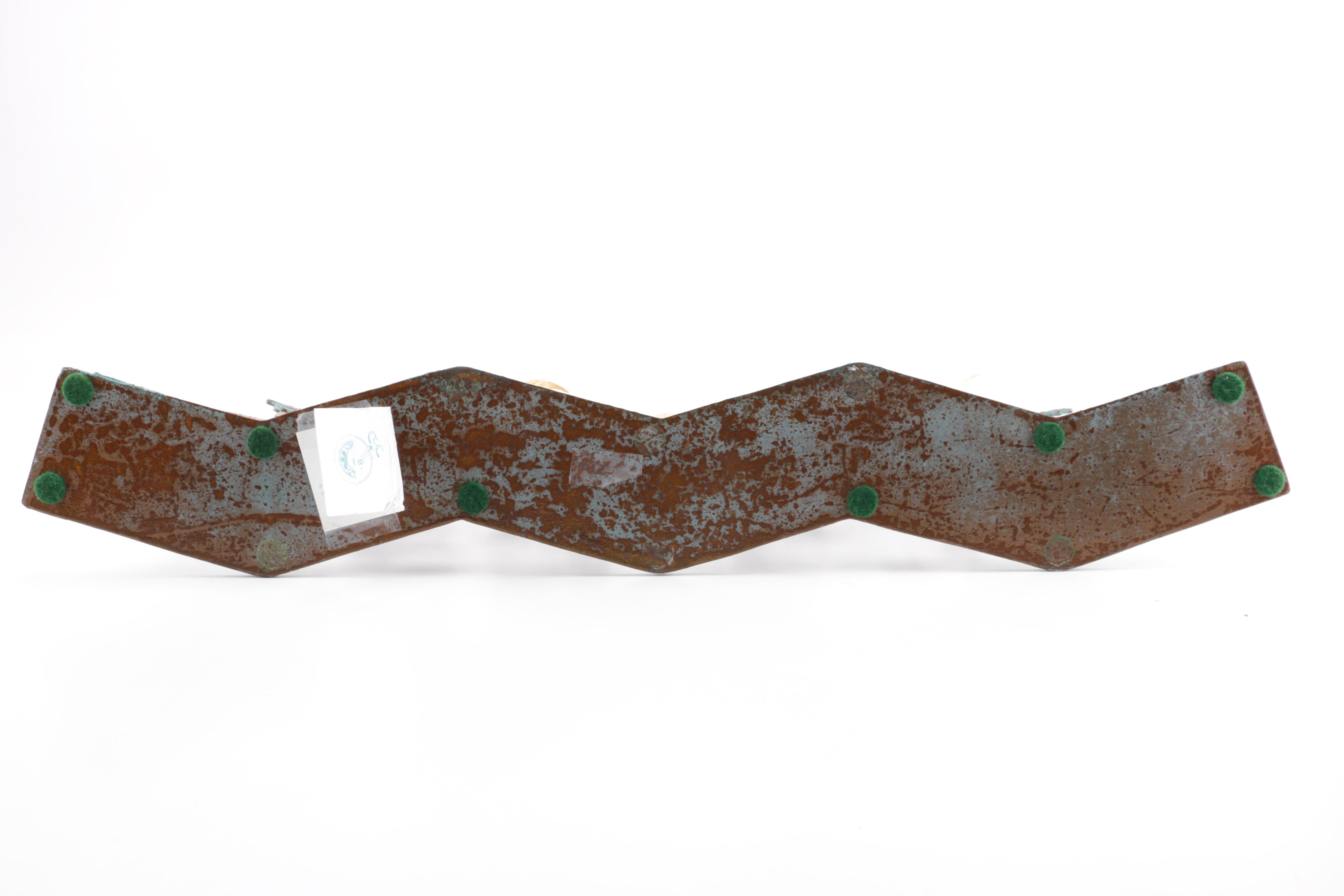 Navajo-Inspired Yei Motif Candelabrum