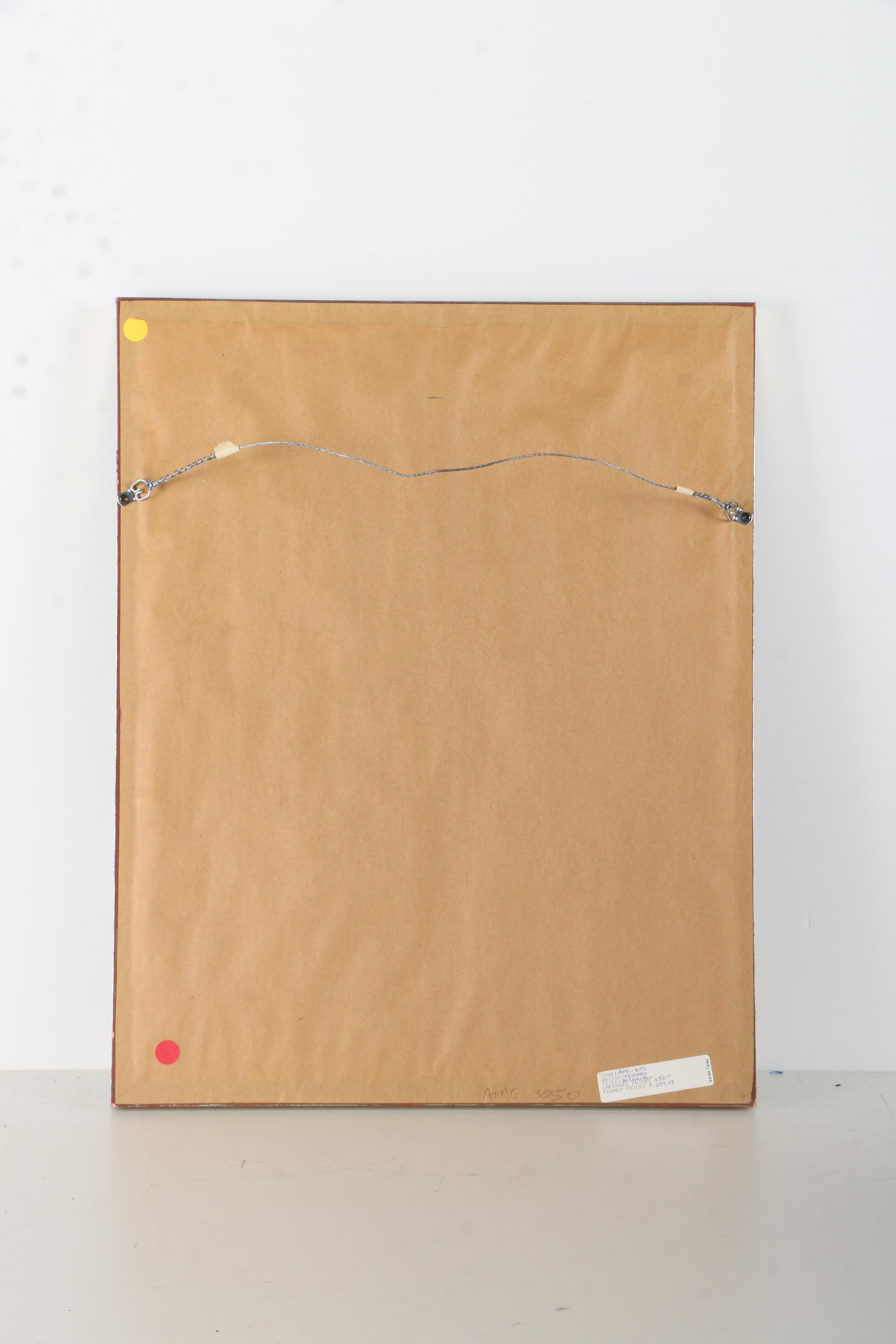 Botanical Hand Colored Lithographs by Fessard