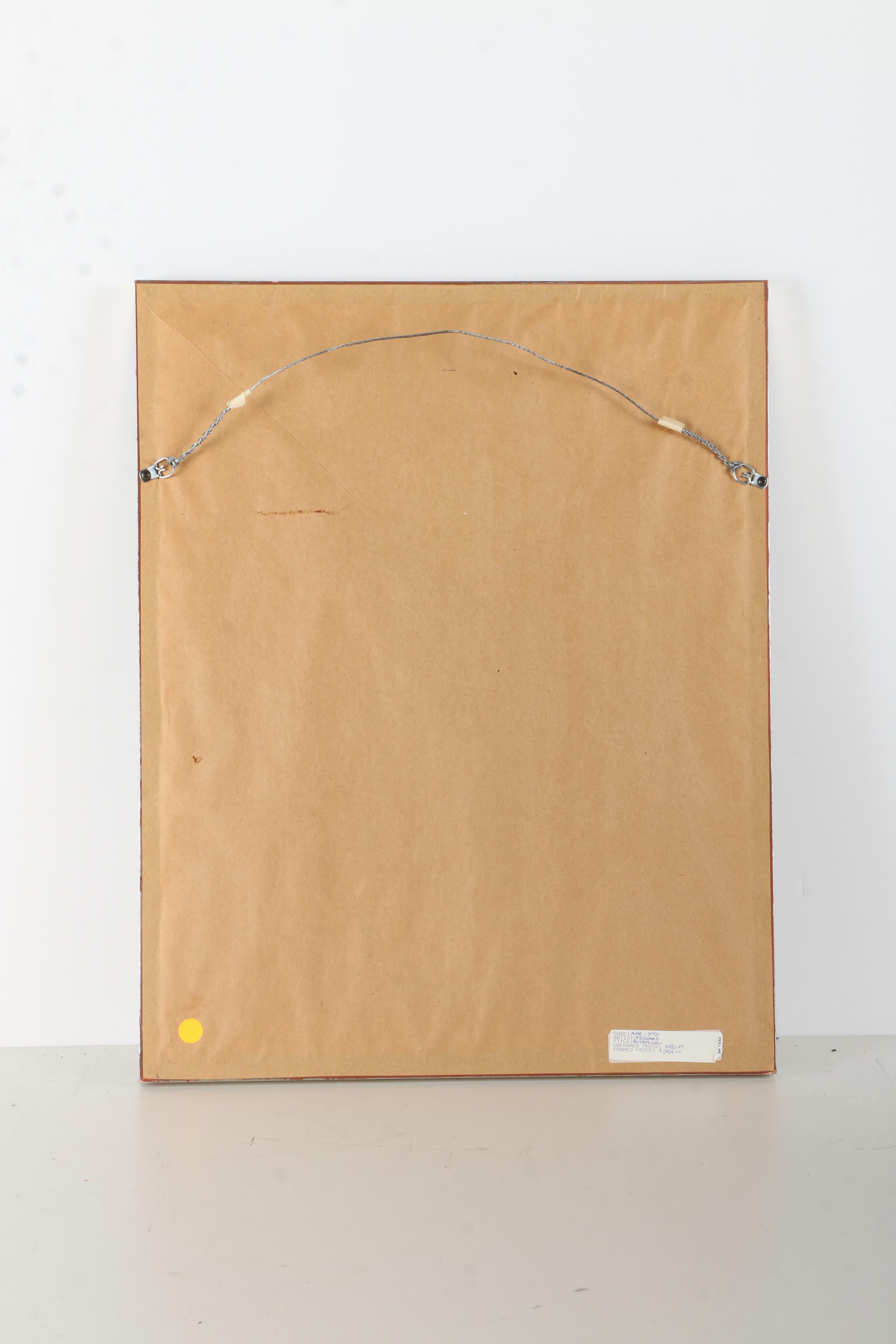 Botanical Hand Colored Lithographs by Fessard