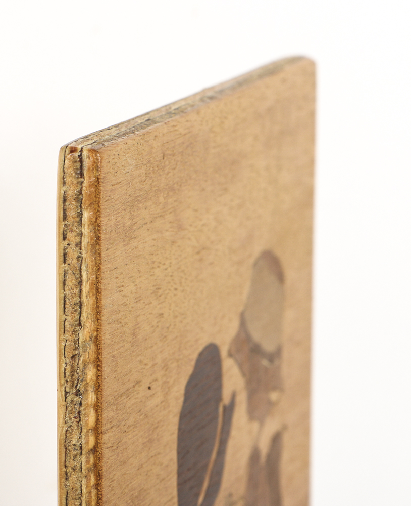 Late 20th-Century English Intarsia "Half the Fun of Having..."