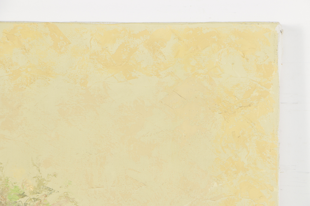 Peter Schofield Oil Painting on Canvas "Floral and Fruit Still Life"