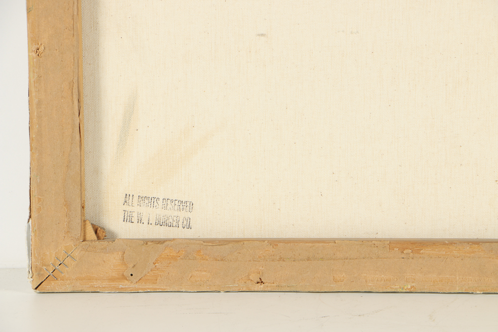 Peter Schofield Oil Painting on Canvas "Floral and Fruit Still Life"