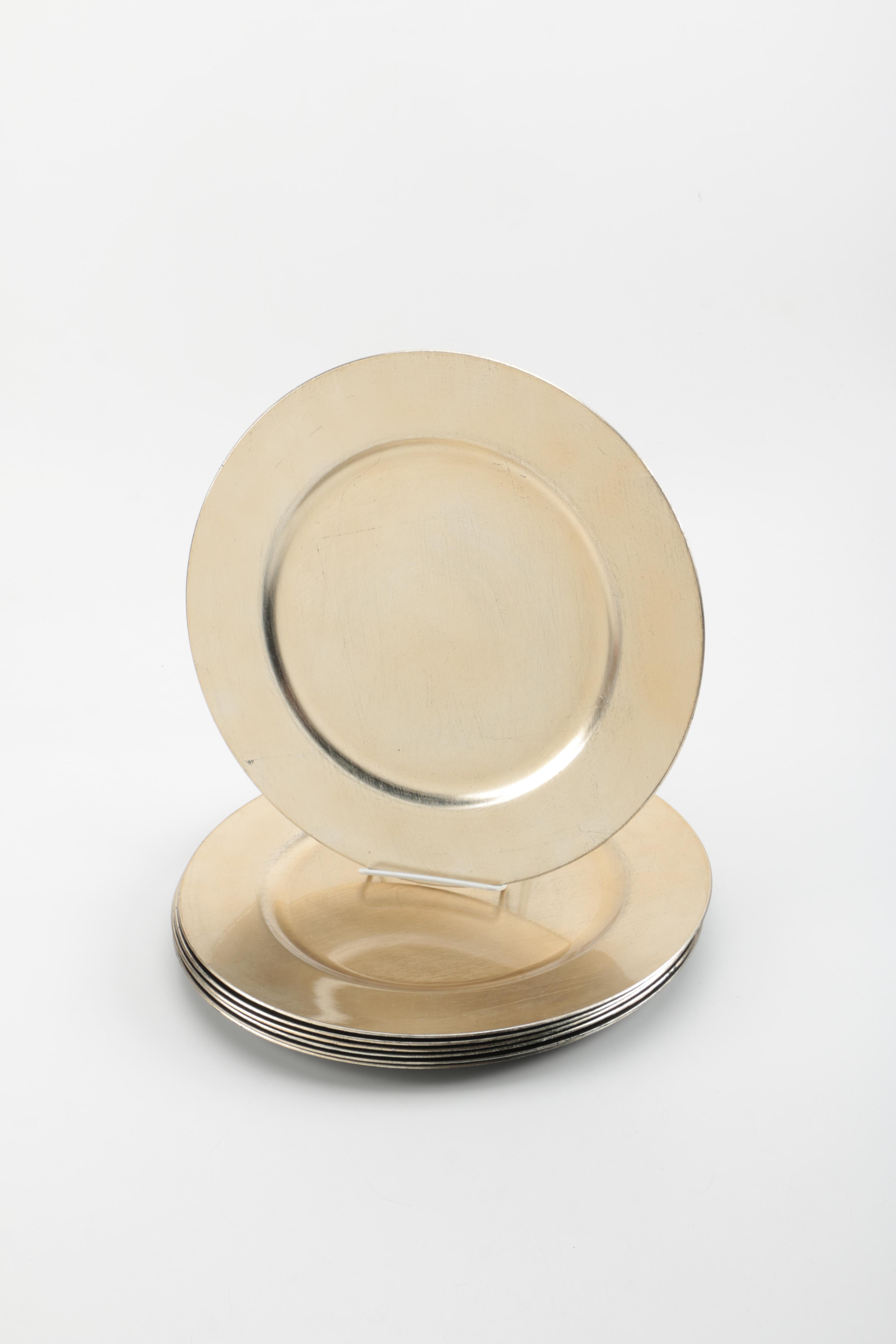 Silver Tone Chargers