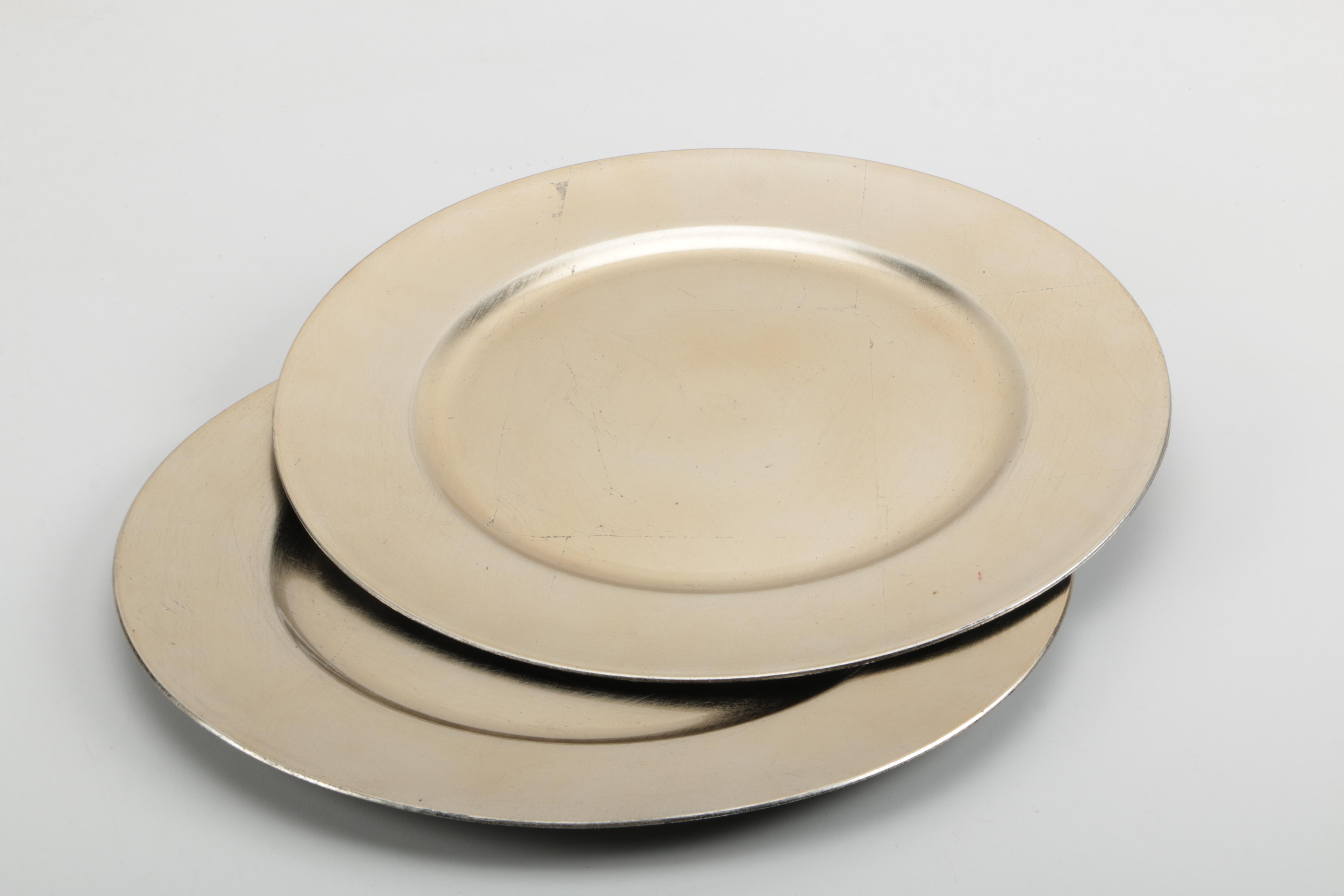 Silver Tone Chargers