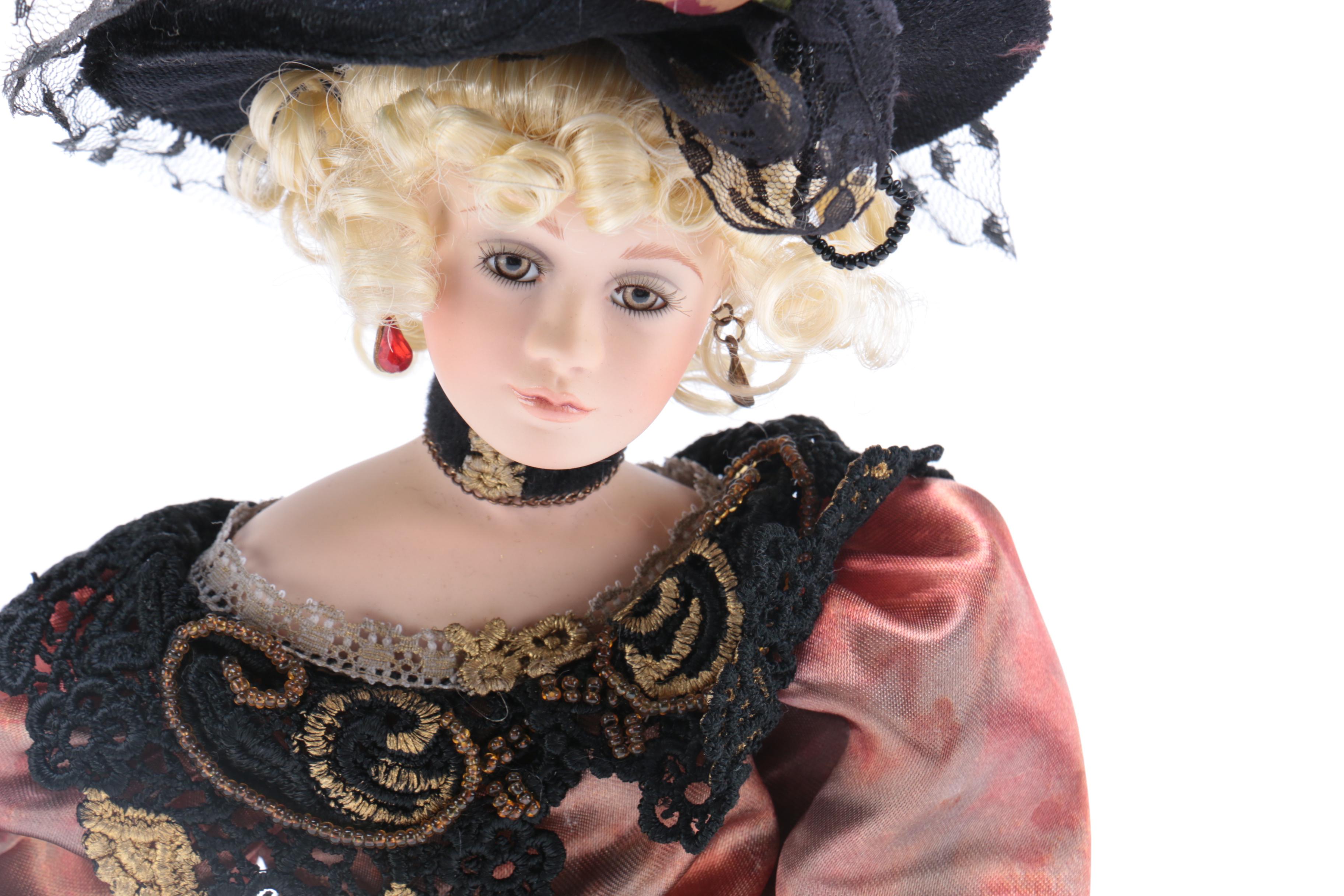 Paradise Galleries Porcelain Doll "Katerina"