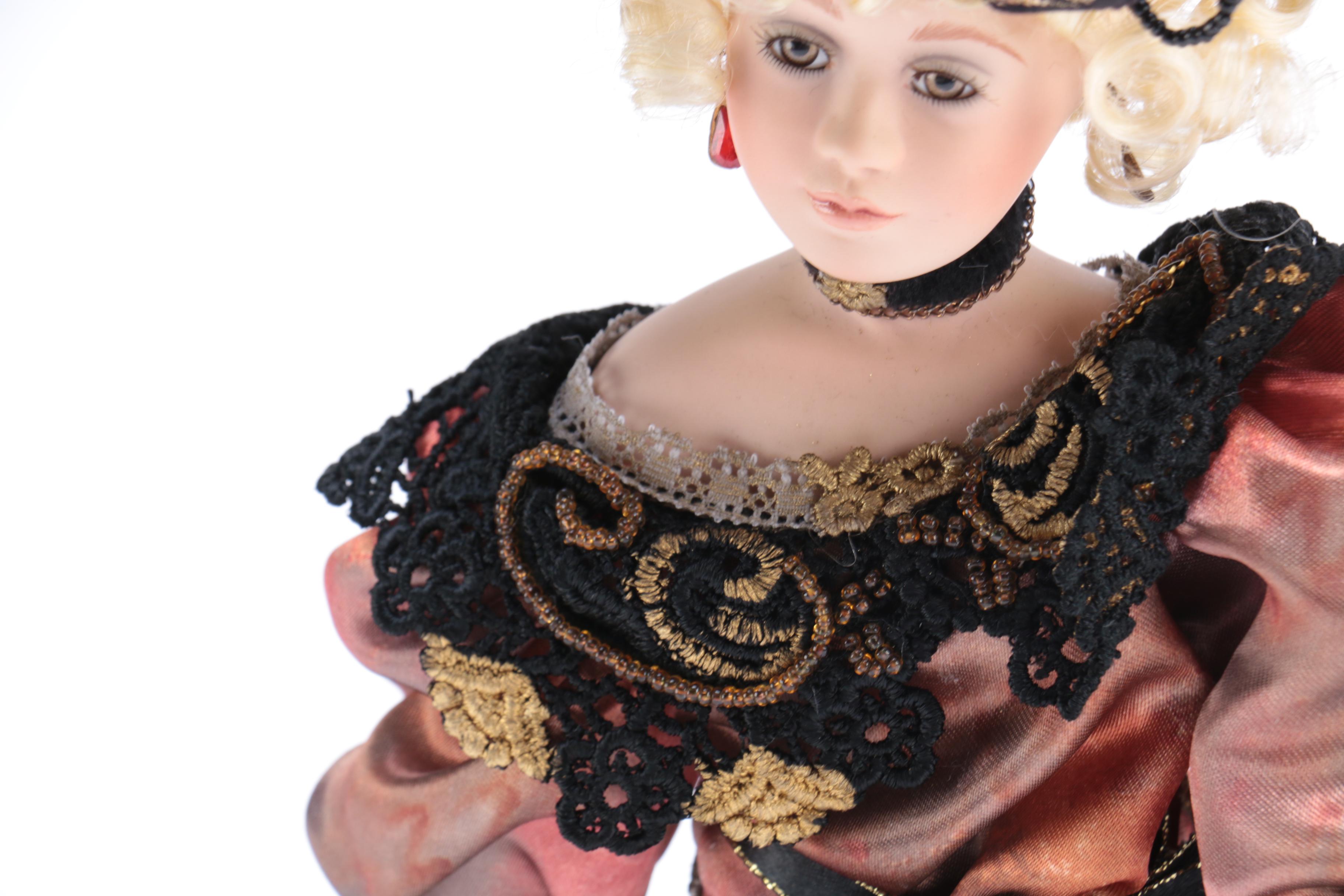 Paradise Galleries Porcelain Doll "Katerina"