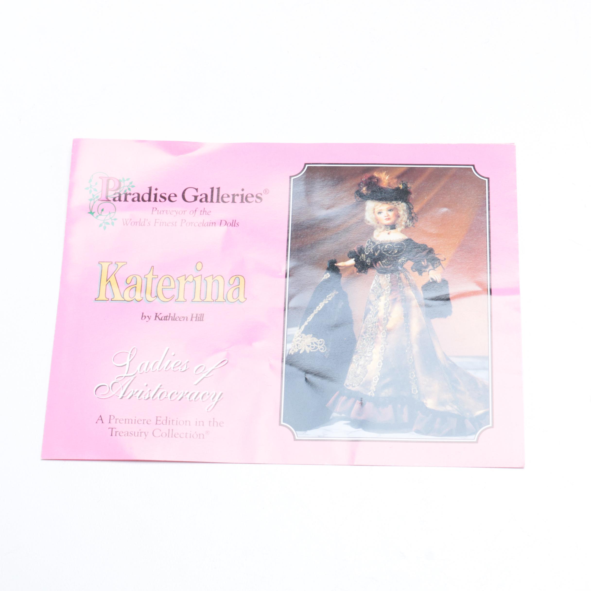 Paradise Galleries Porcelain Doll "Katerina"