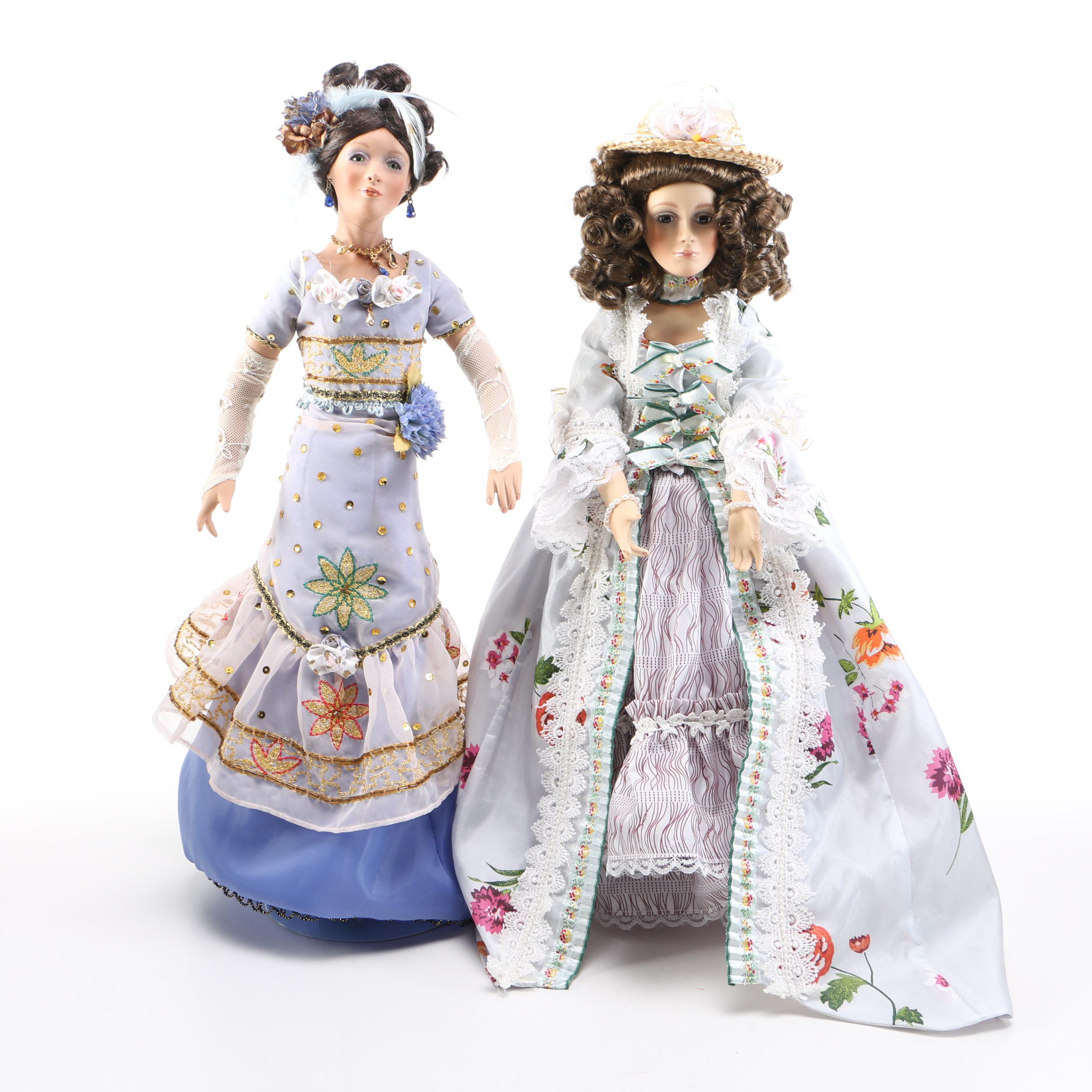 Two Paradise Galleries Dolls "Kate" and "Miss Lilian"