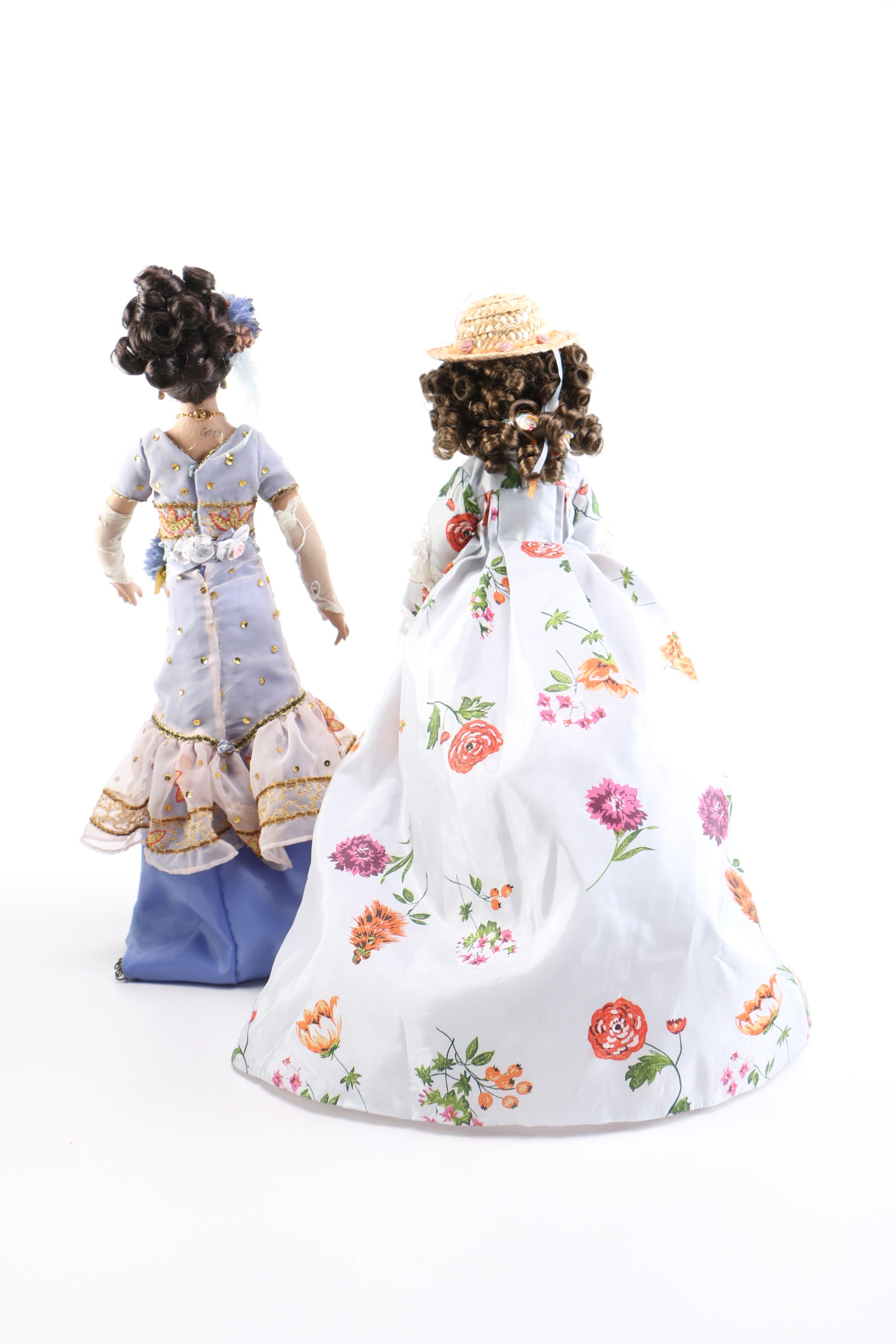Two Paradise Galleries Dolls "Kate" and "Miss Lilian"