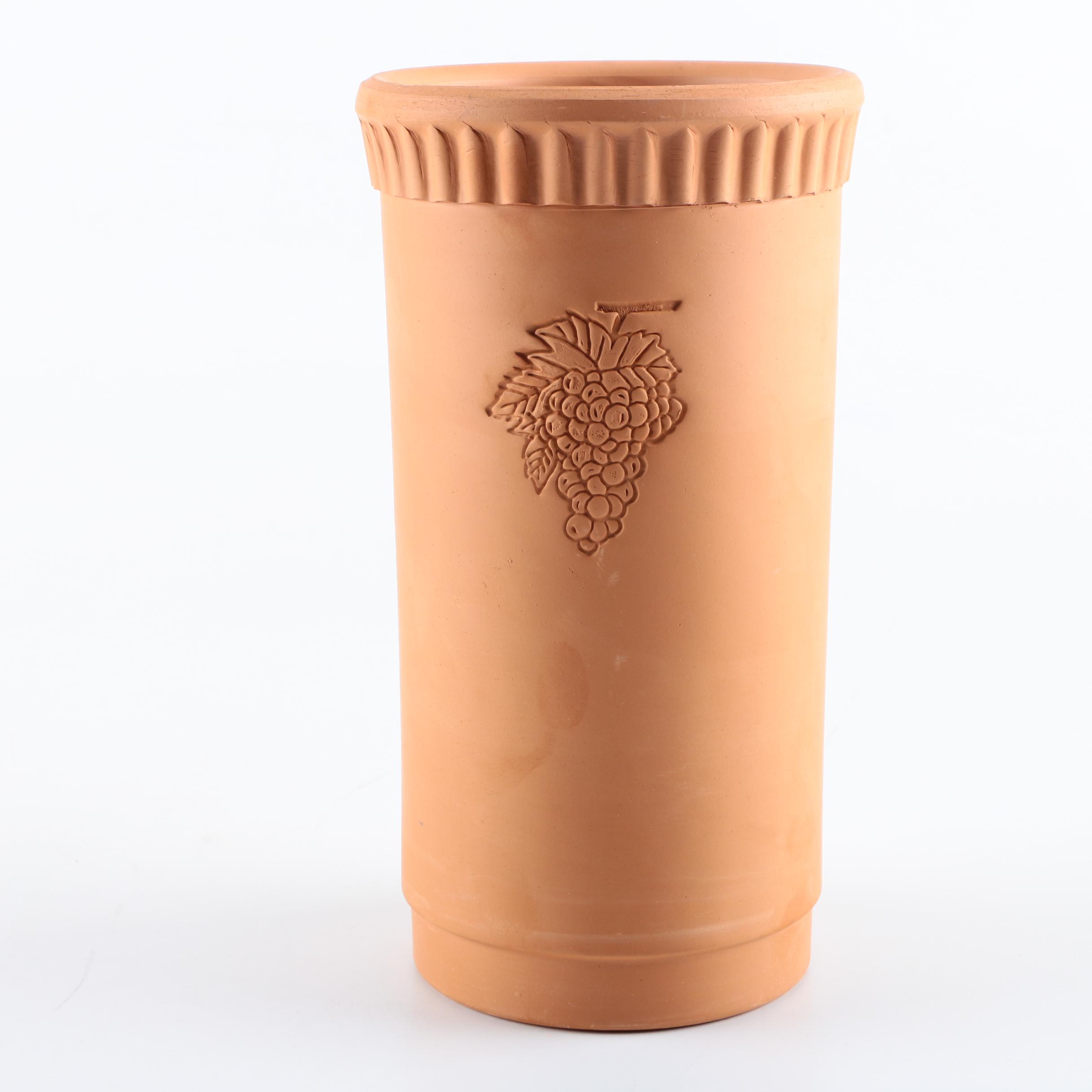 Waccamaw Terracotta Wine Bottle Cooler
