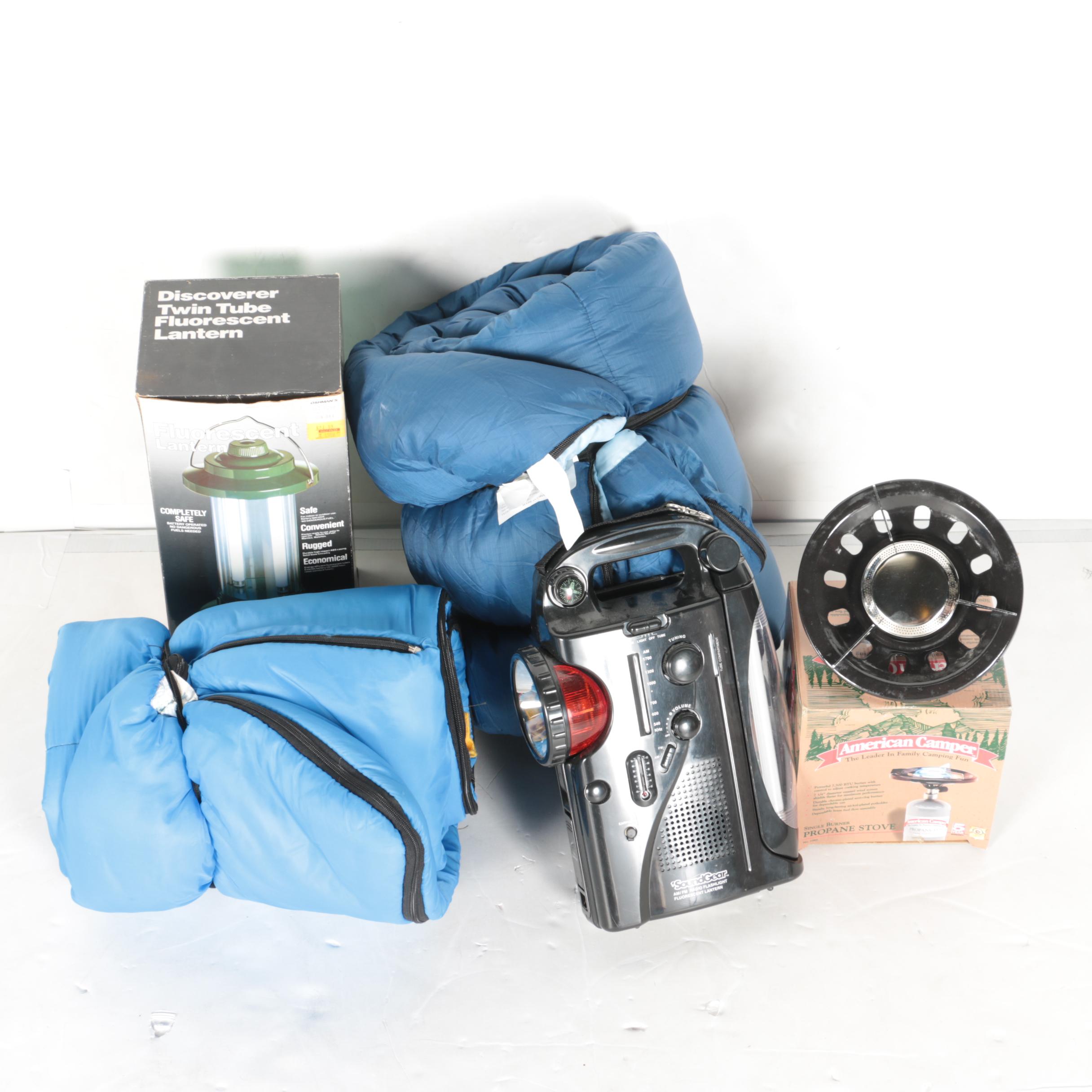 Camping Equipment Featuring Greatland