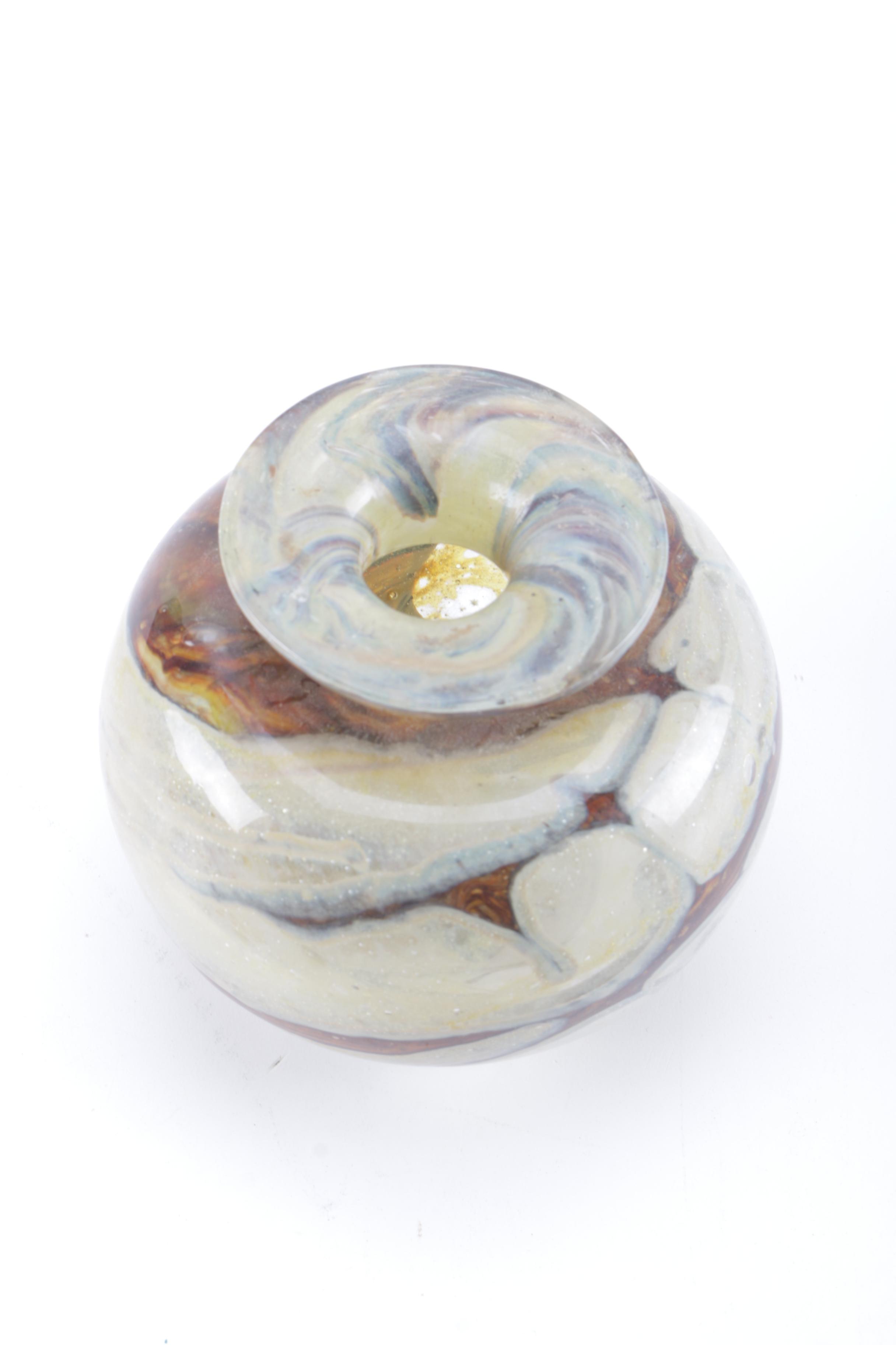 Blown Glass Bud Vase