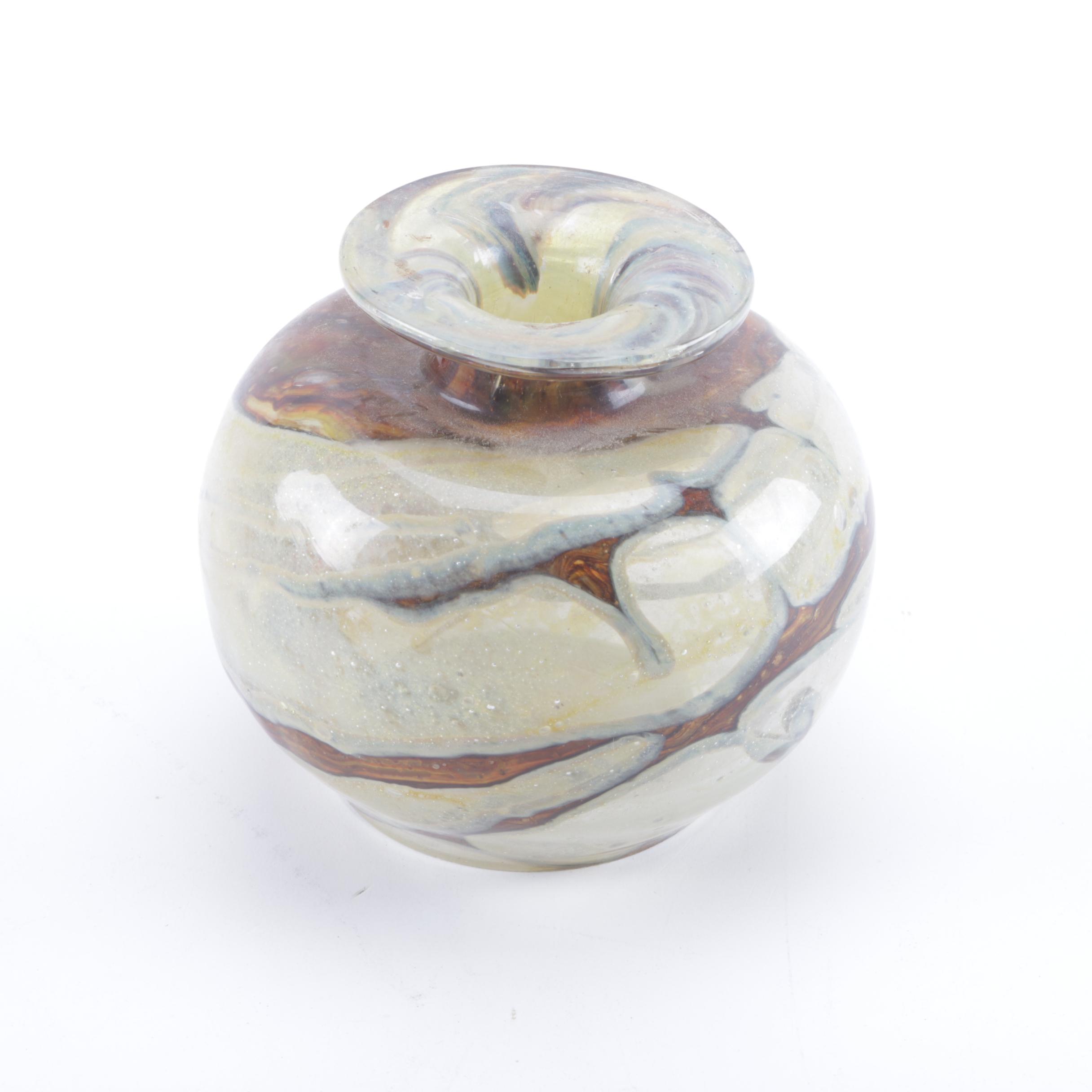 Blown Glass Bud Vase