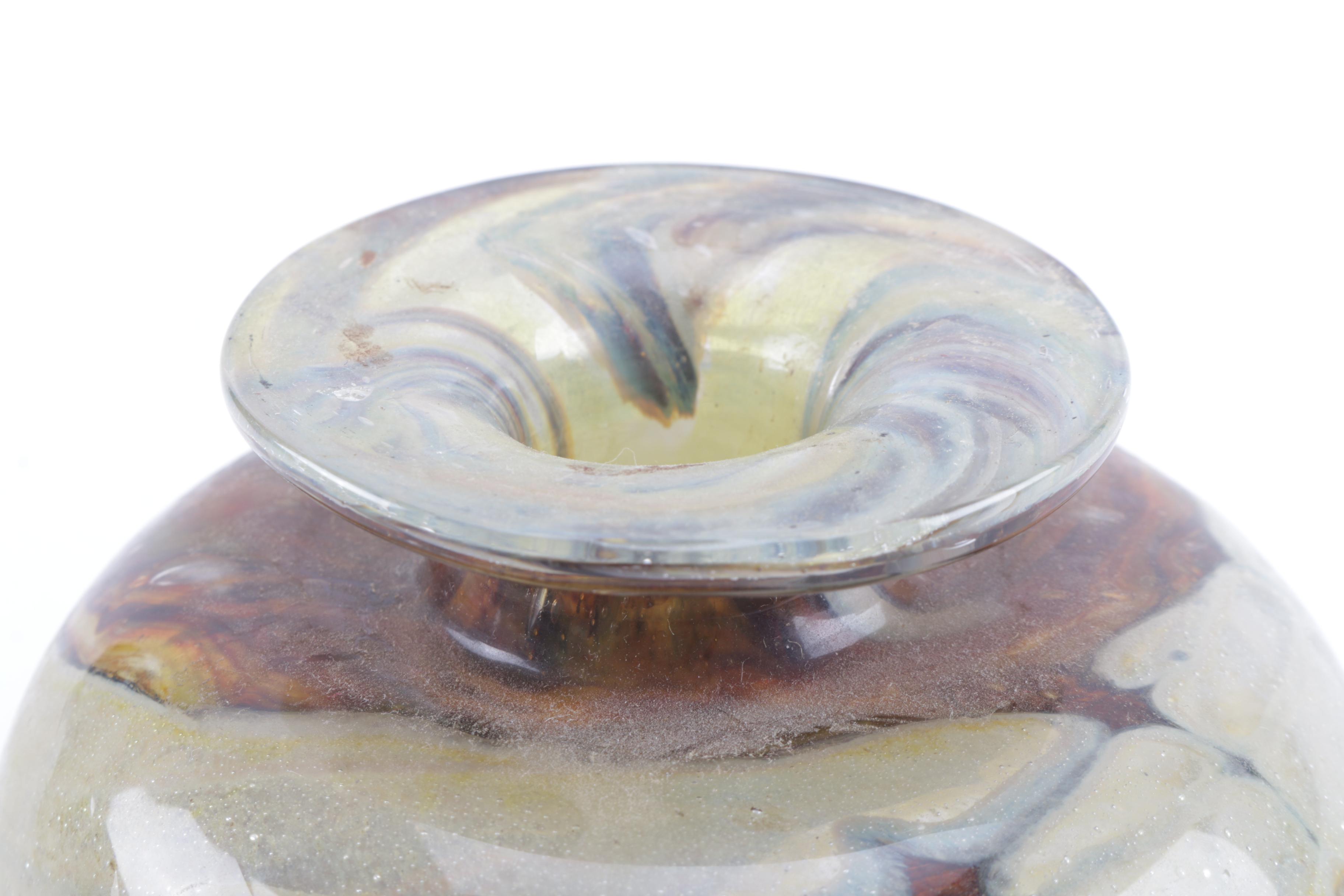 Blown Glass Bud Vase