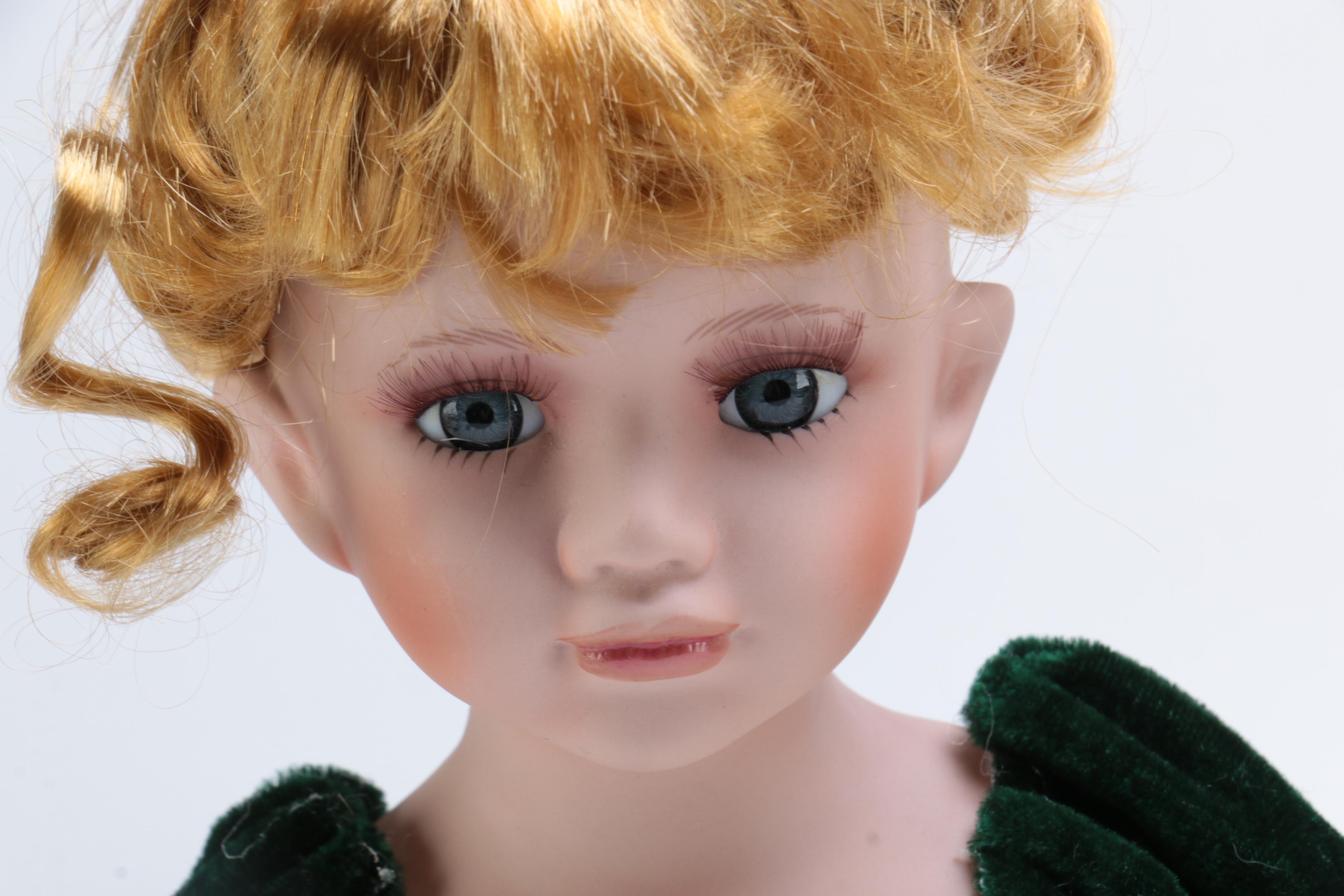 Eclectic Porcelain Doll Collection