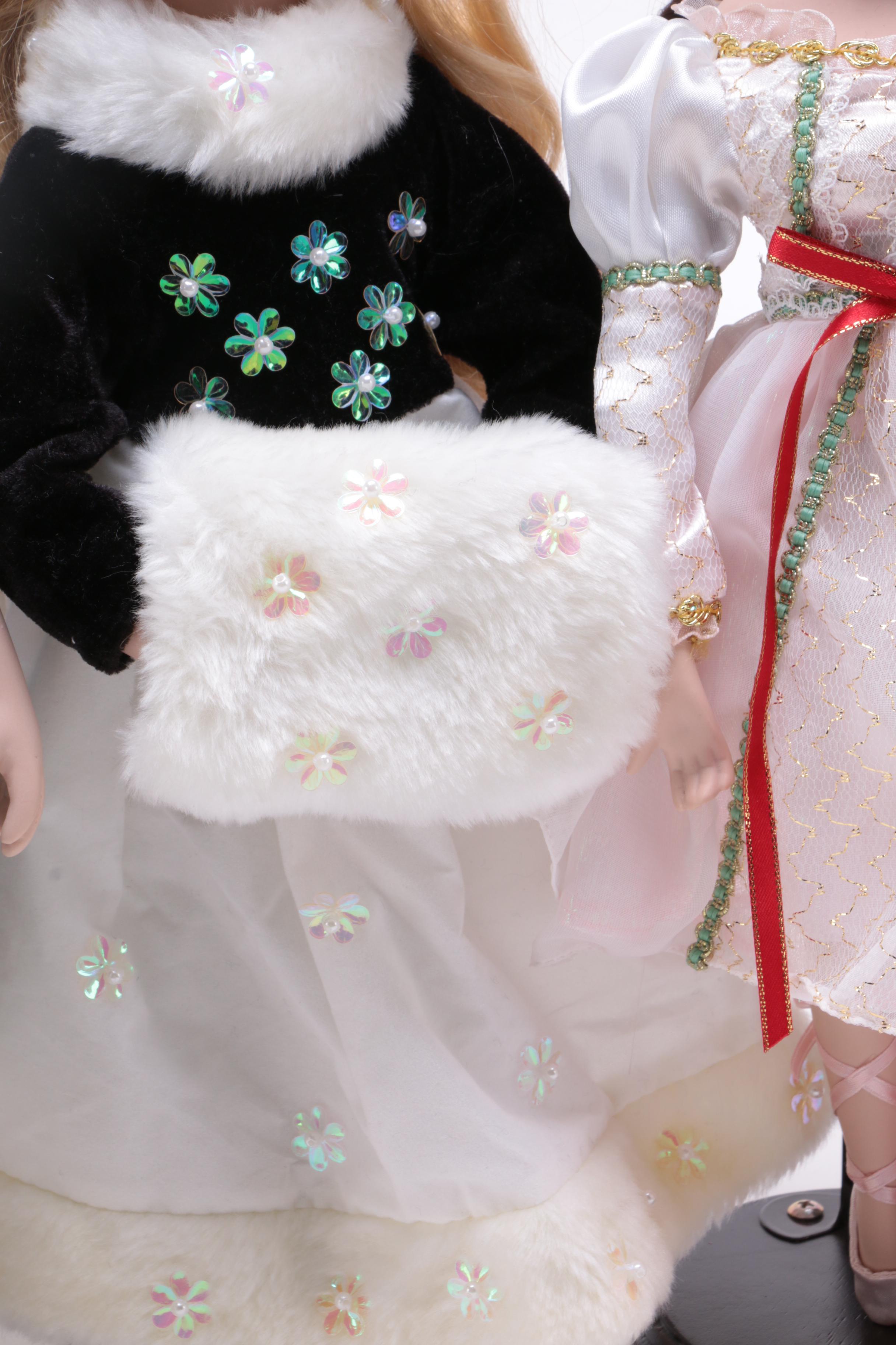 Eclectic Porcelain Doll Collection