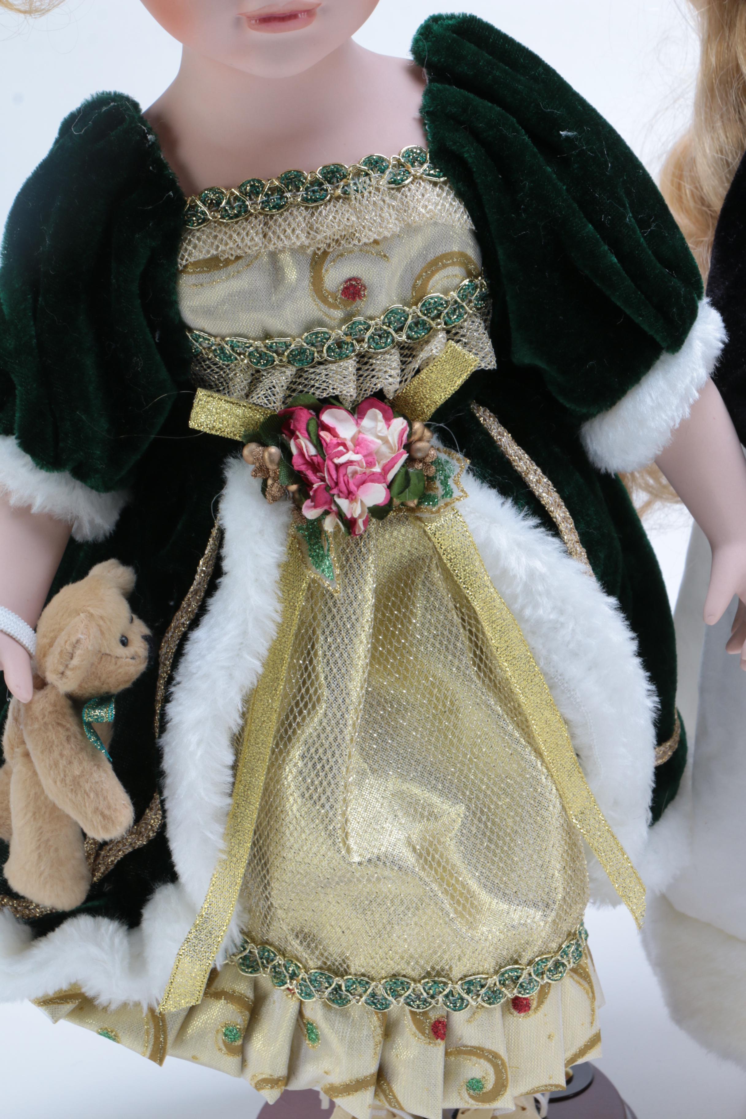 Eclectic Porcelain Doll Collection