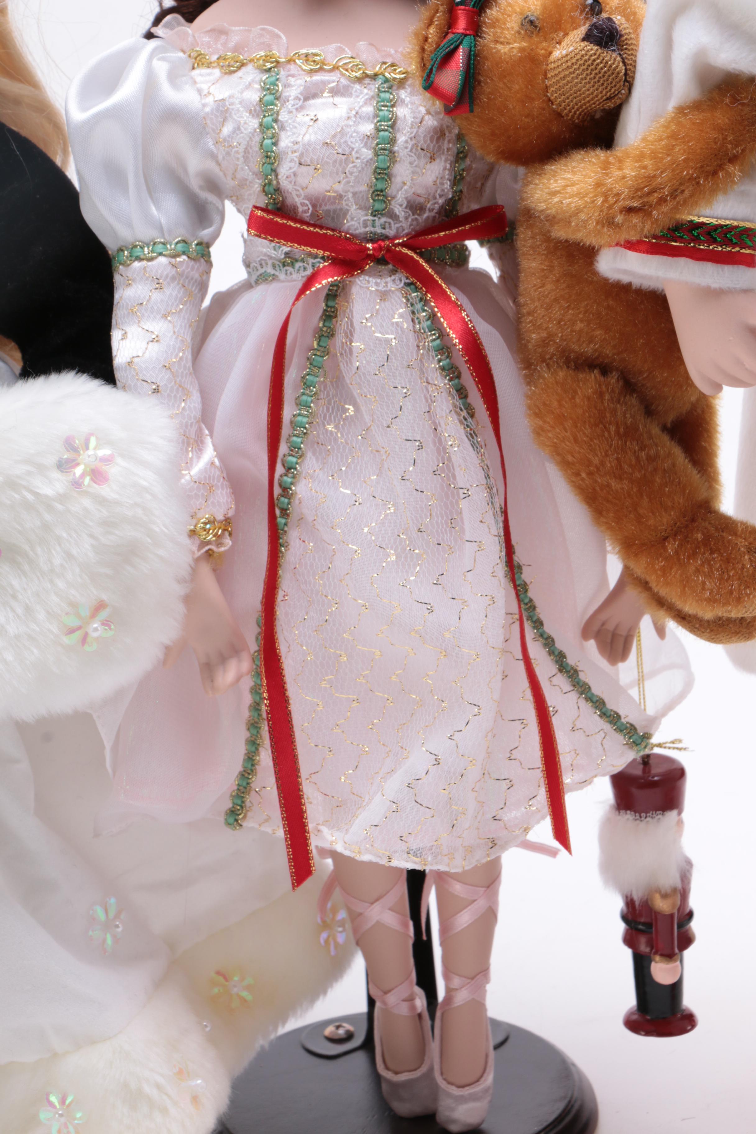 Eclectic Porcelain Doll Collection