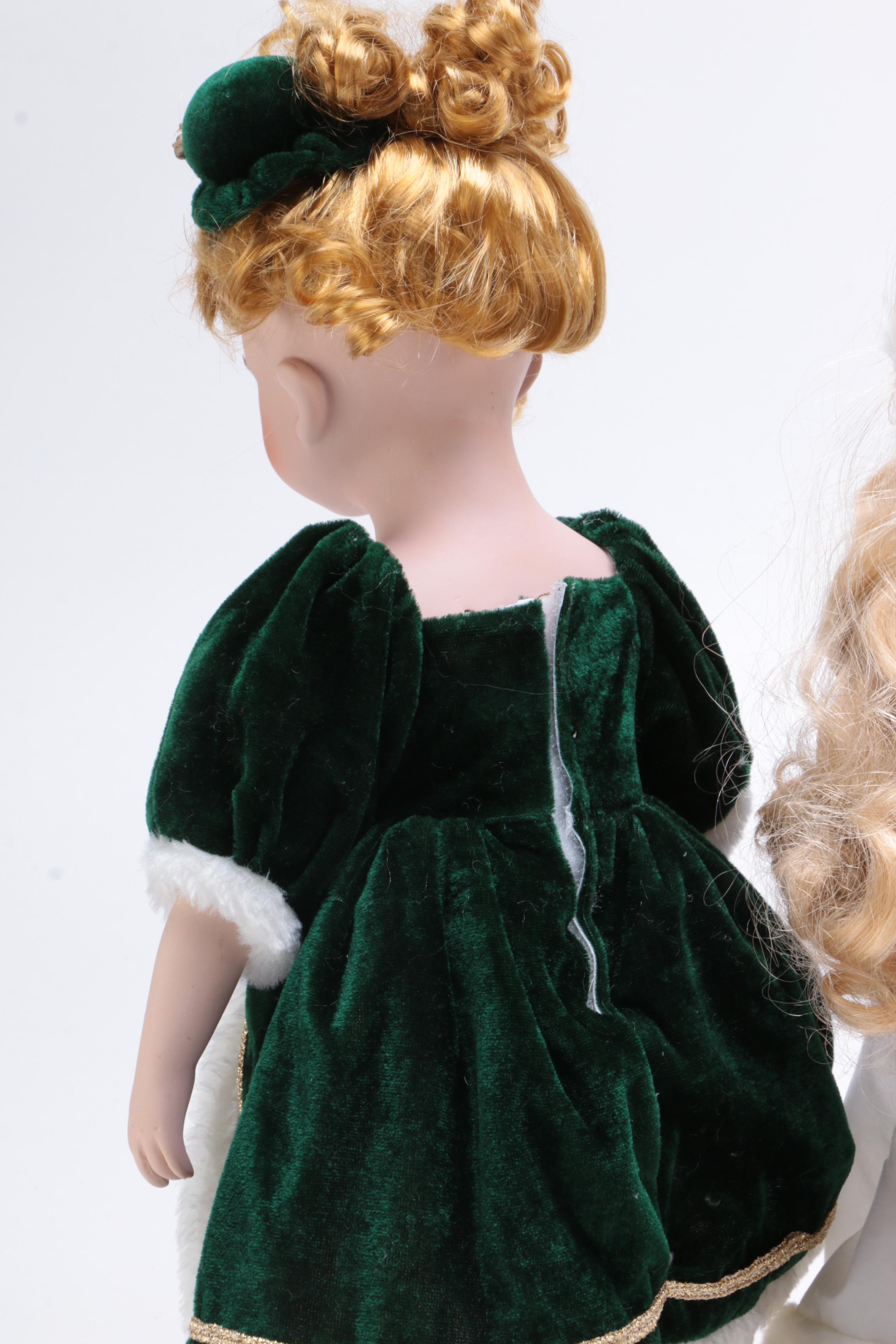 Eclectic Porcelain Doll Collection