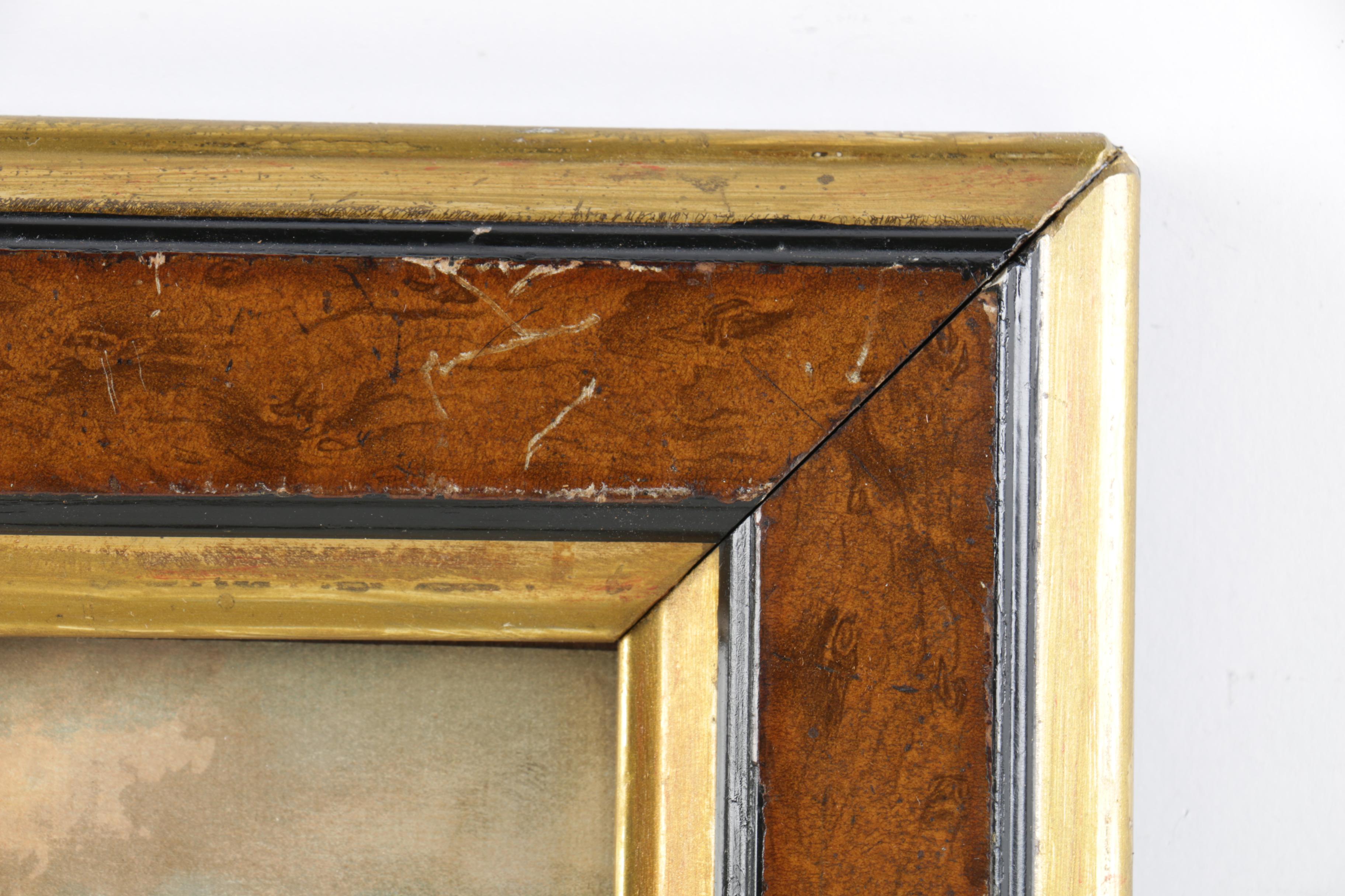 Pair of Chromolithographs of Streams Through the Mountains