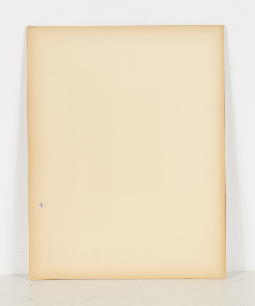 Early 20th-Century Watercolor Painting on Paper of Landscape