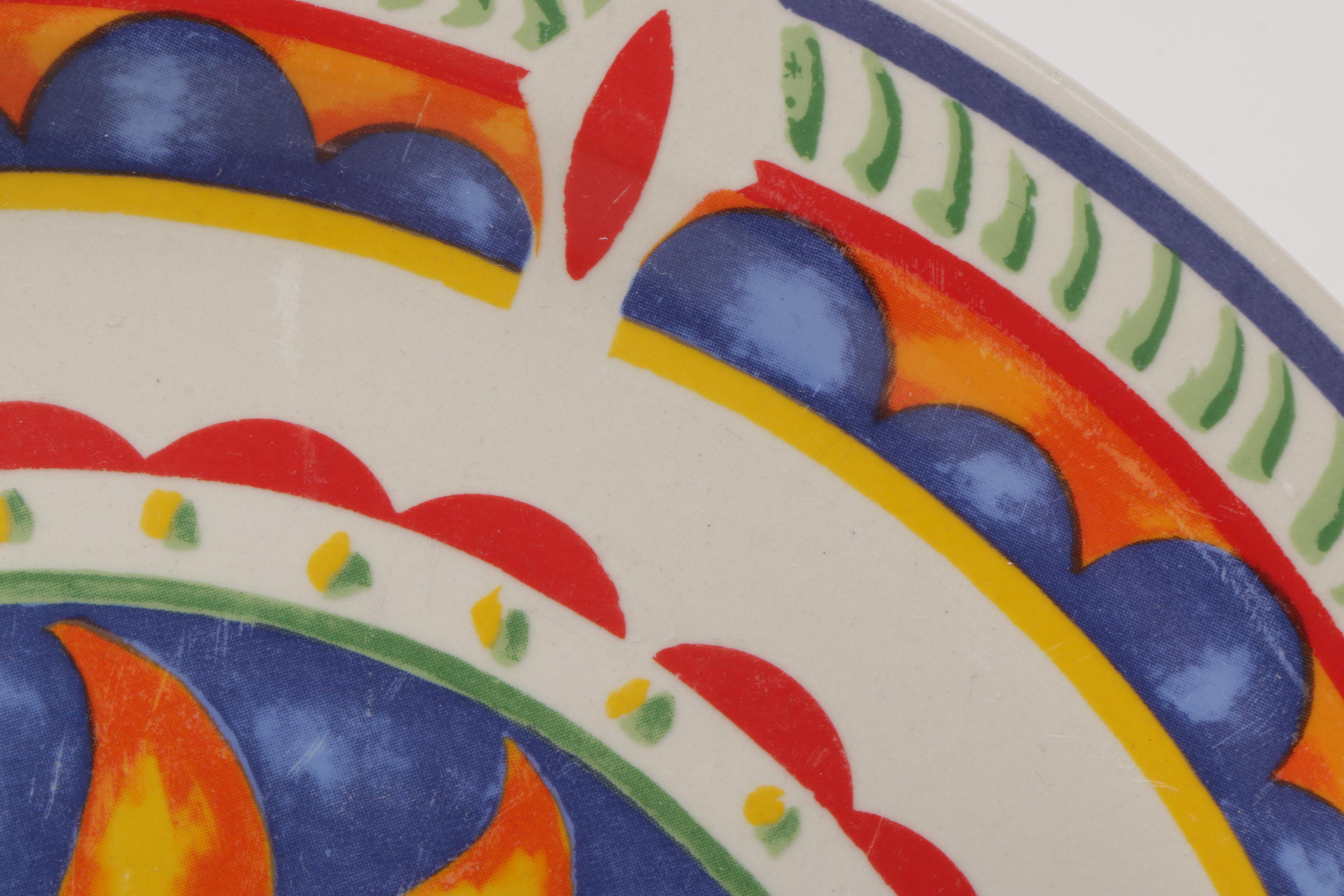 Sun-Themed Tableware by Gibson and Two Mugs