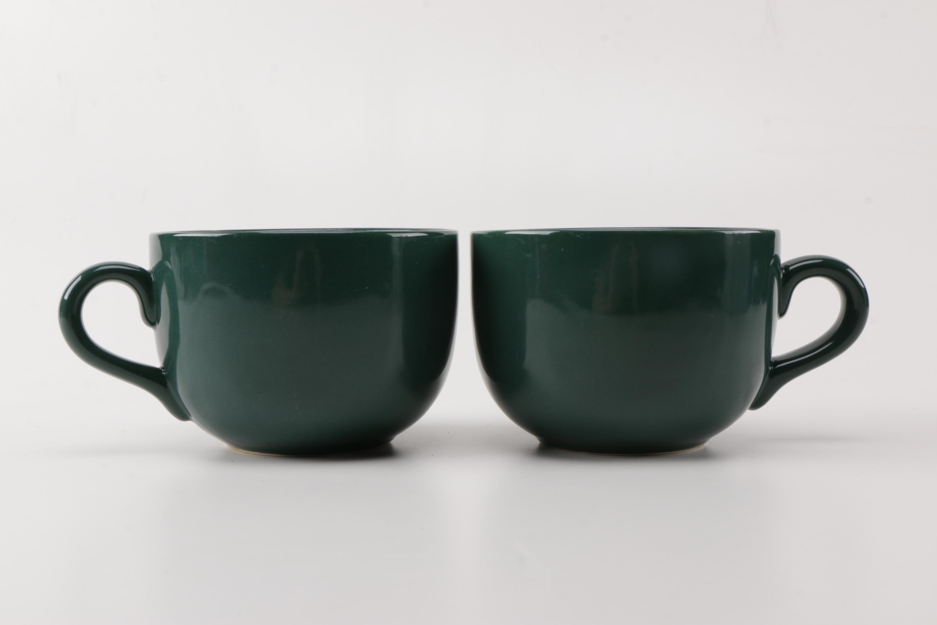 Sun-Themed Tableware by Gibson and Two Mugs