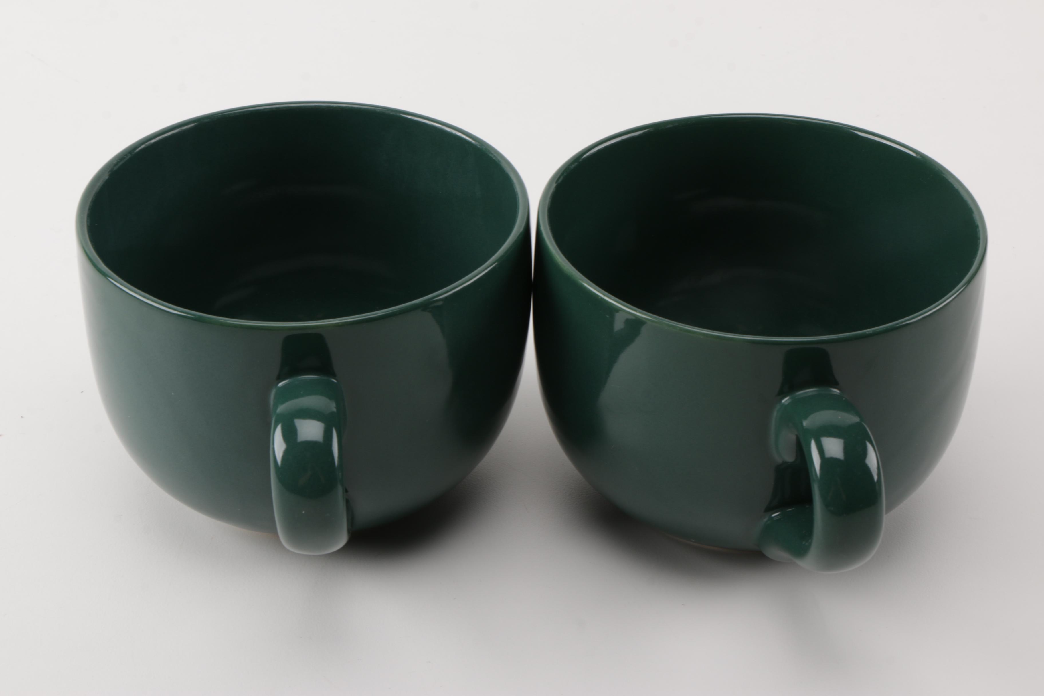 Sun-Themed Tableware by Gibson and Two Mugs