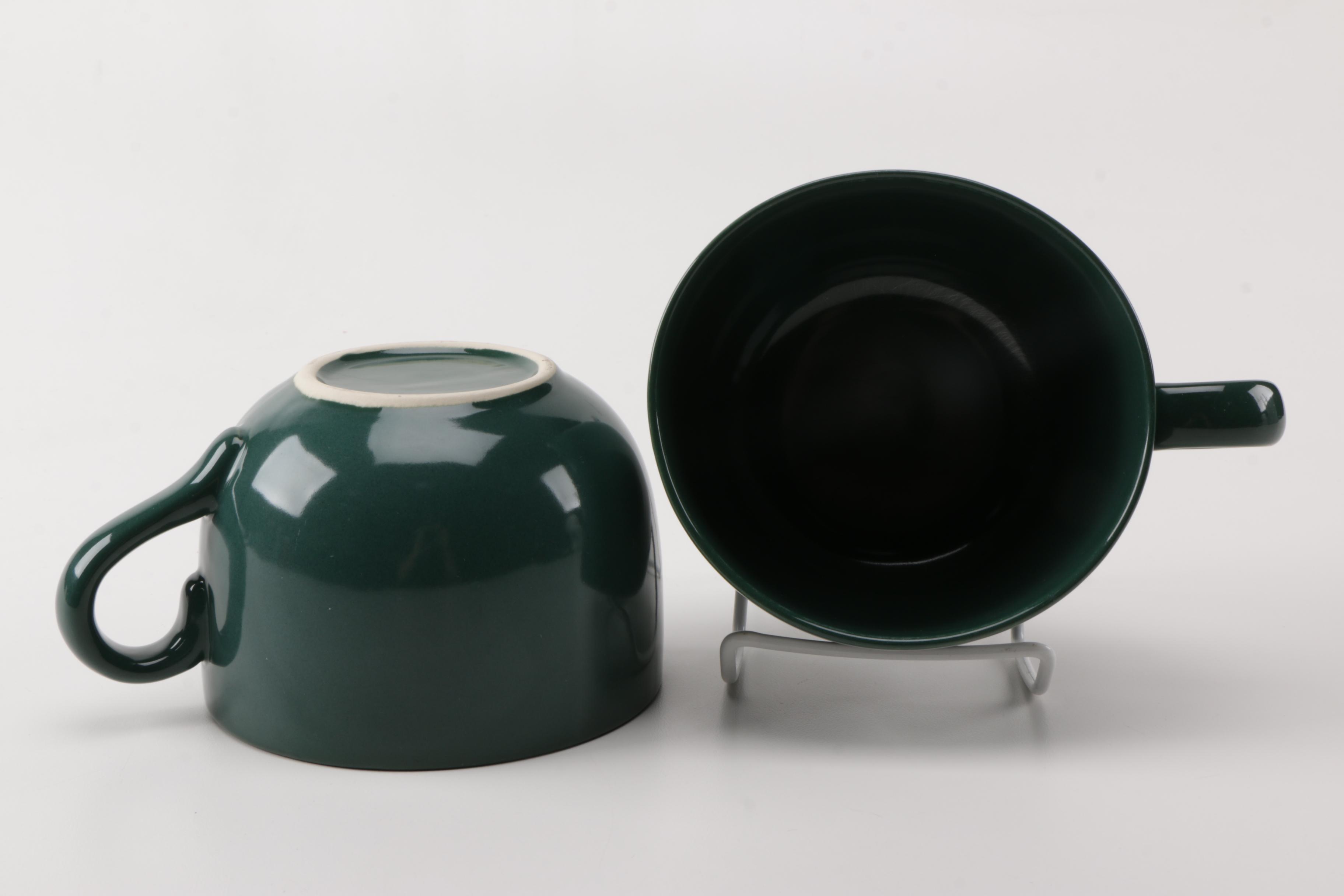 Sun-Themed Tableware by Gibson and Two Mugs