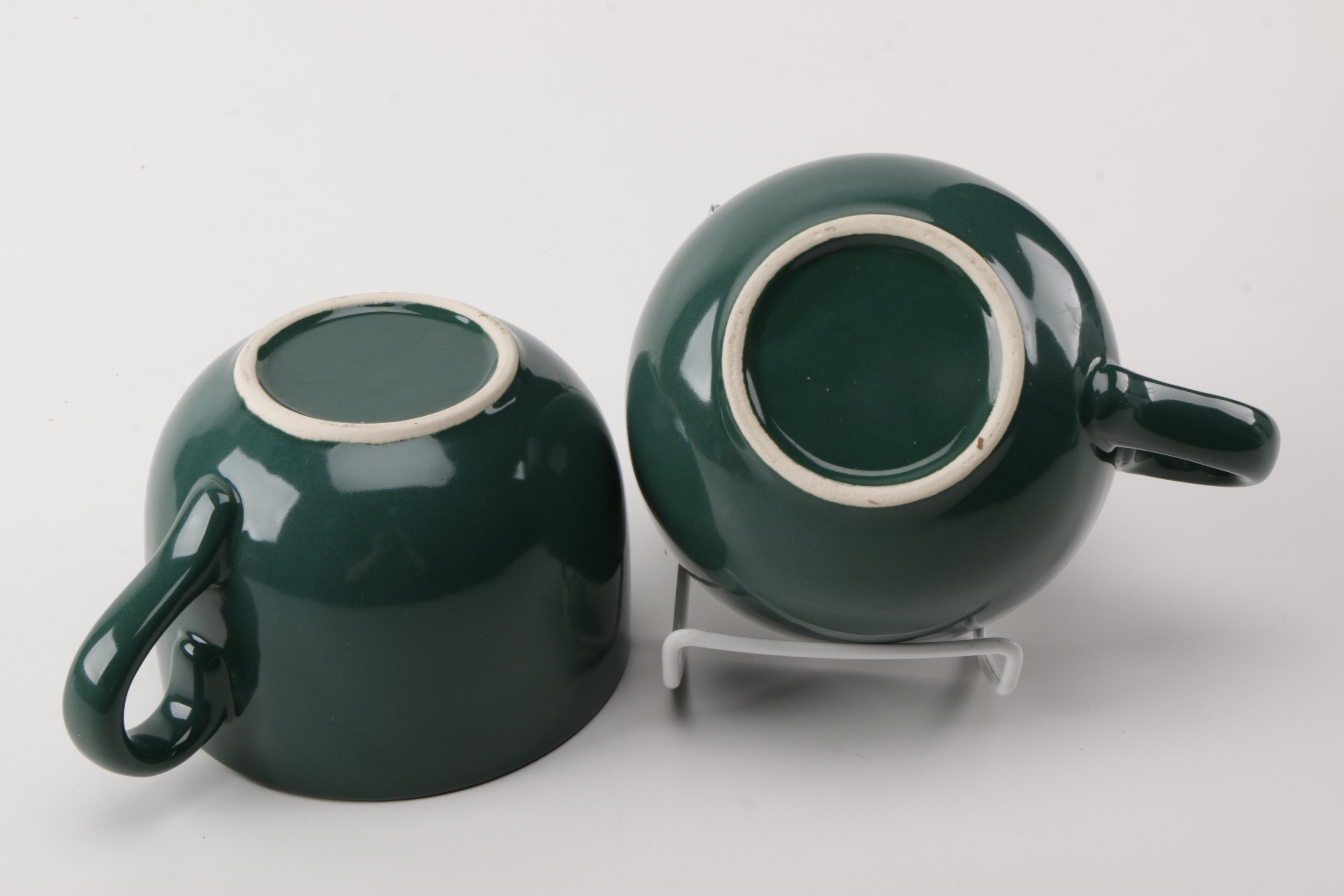 Sun-Themed Tableware by Gibson and Two Mugs