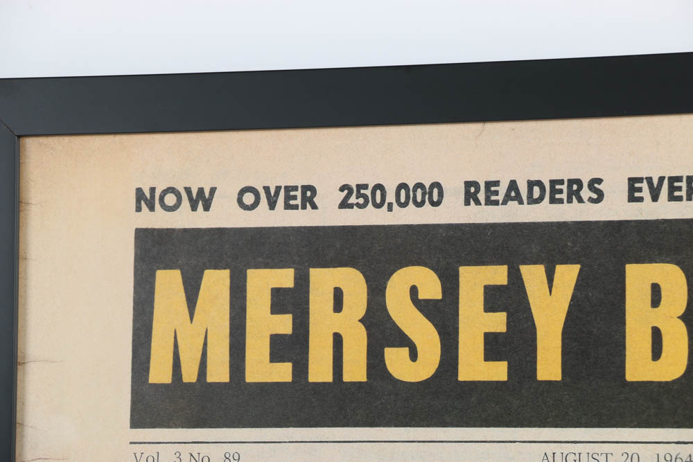 Offset Lithograph on Paper "Mersey Beat" Ringo Starr Cover