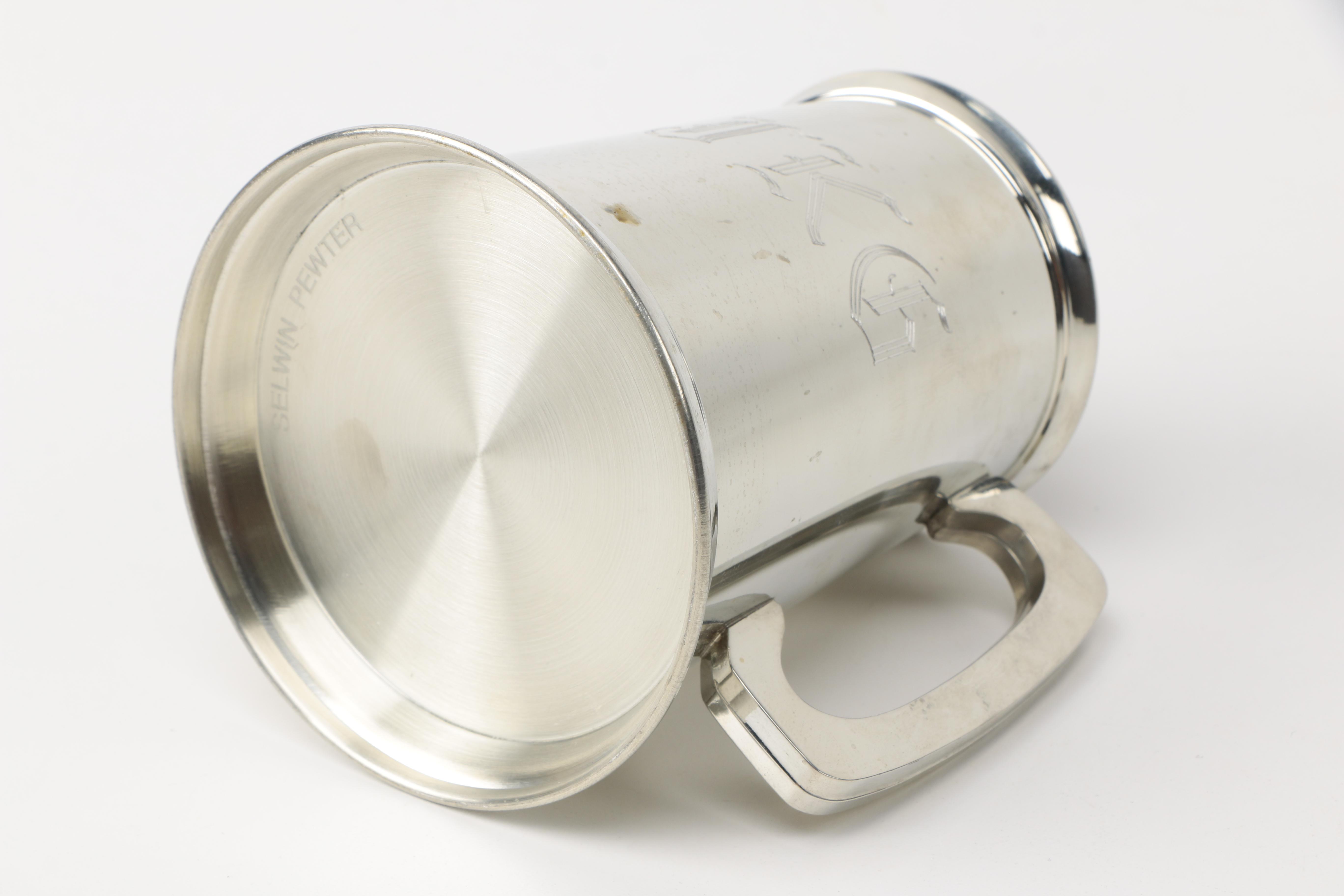 Selection of Glass, Ceramic and Pewter Beer Mugs