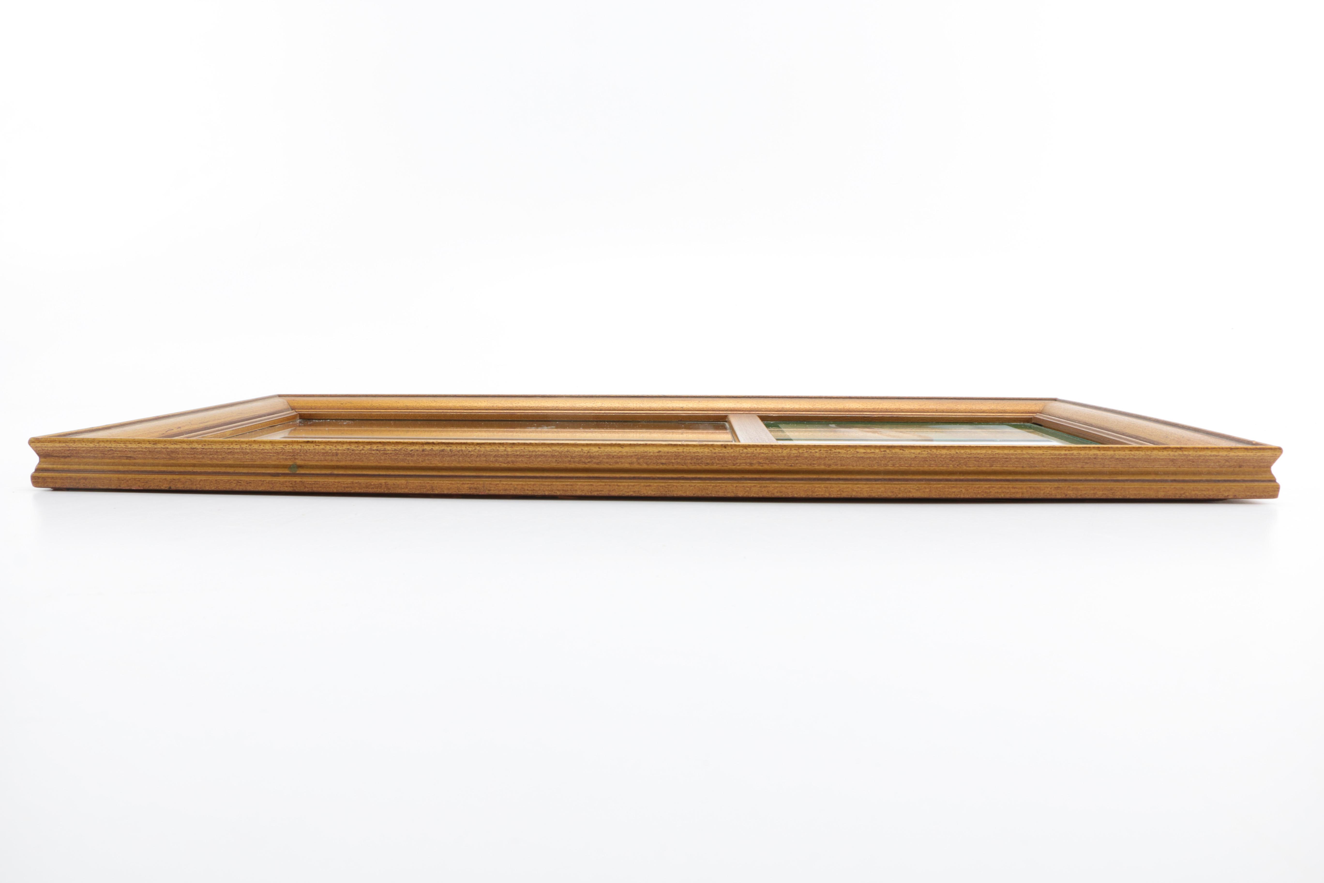 Wall Mirror With Mallard Duck Print