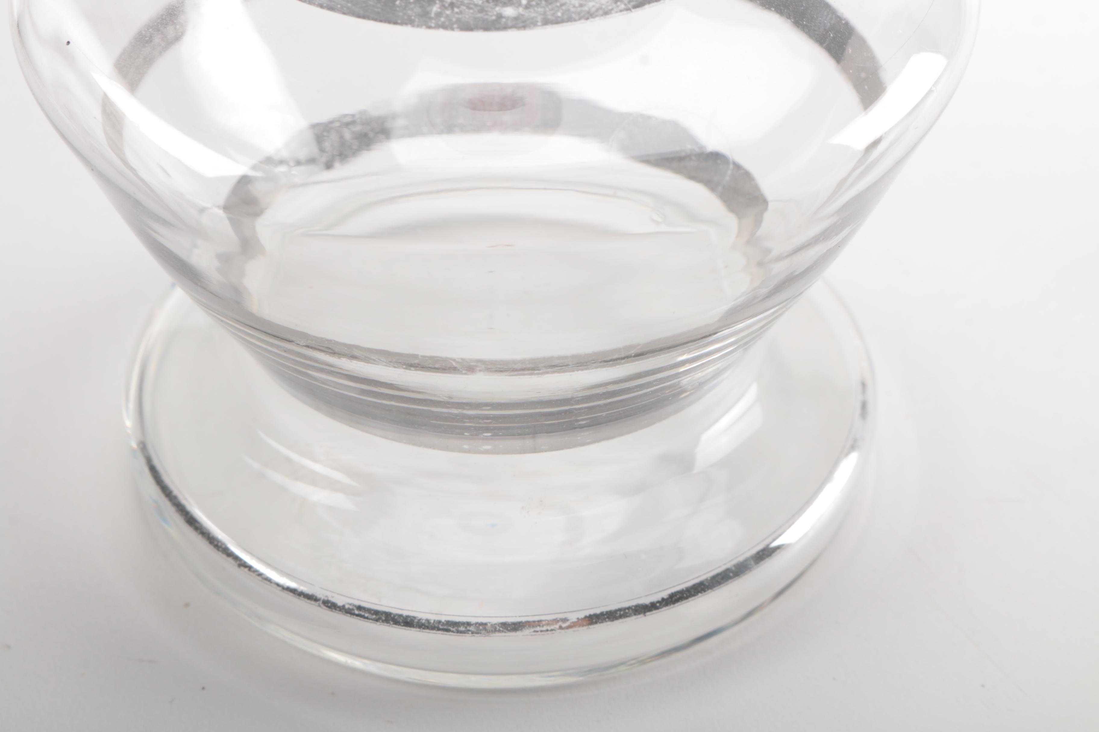 Czechoslovakian Glass Decanter