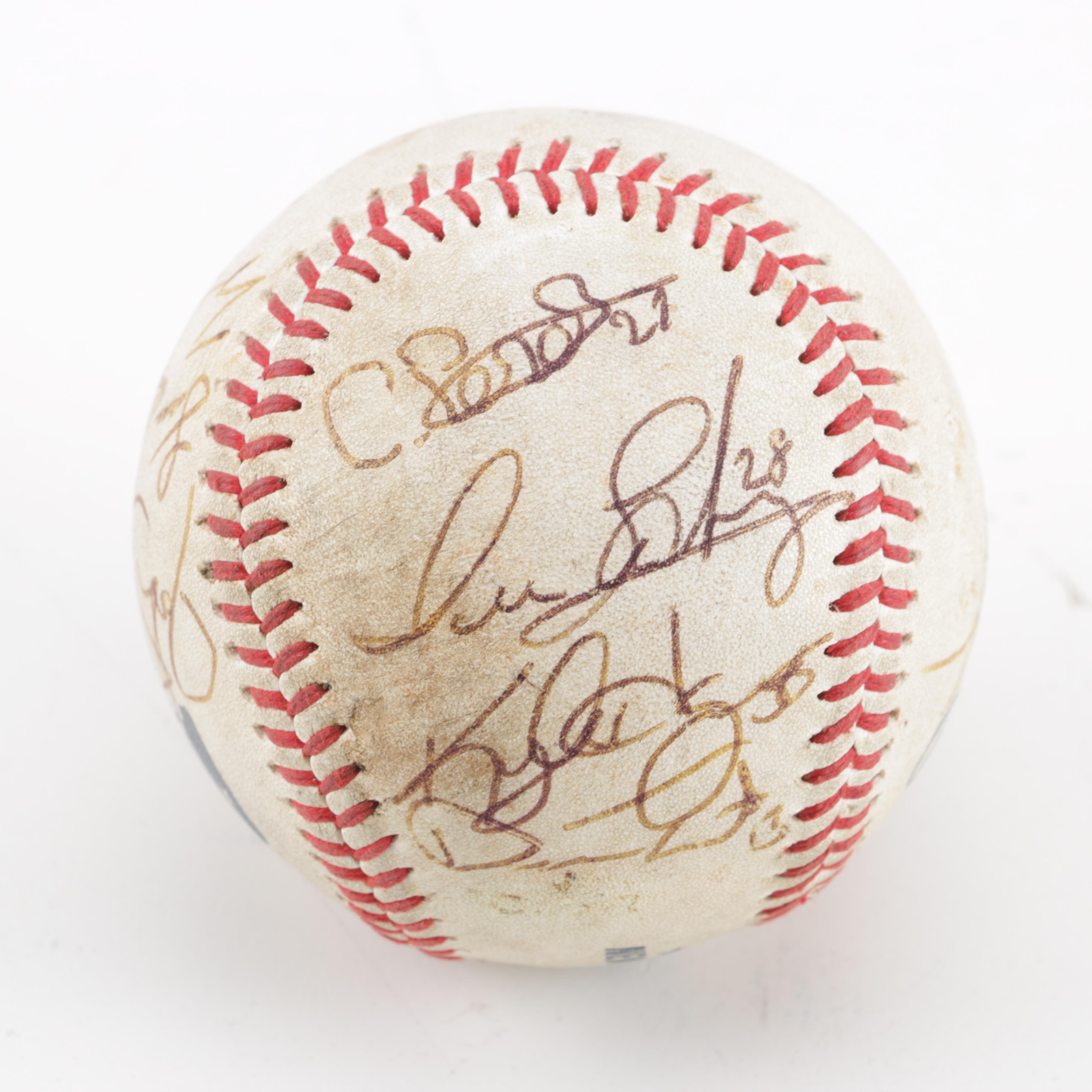 New York-Penn League Signed Baseball