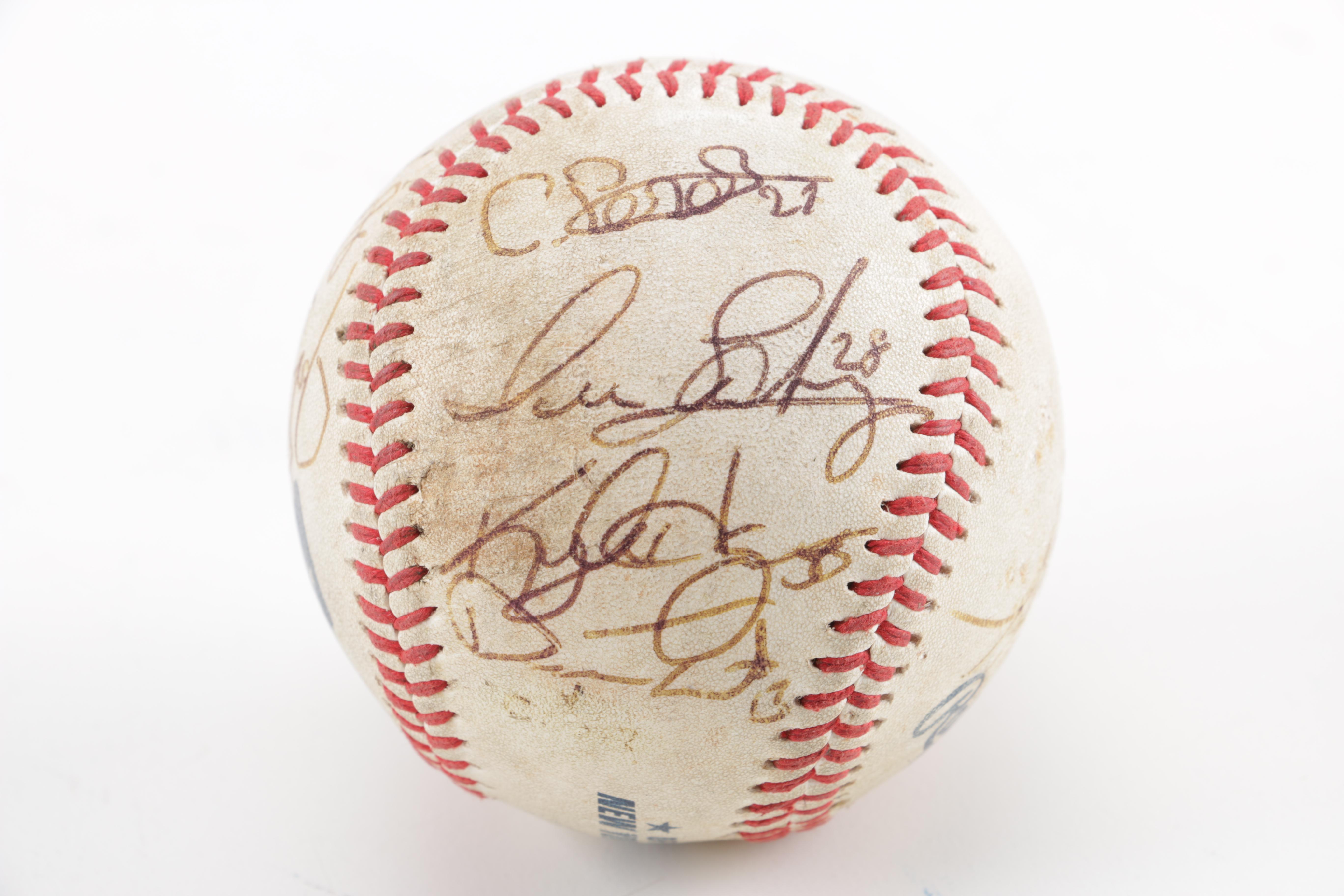 New York-Penn League Signed Baseball