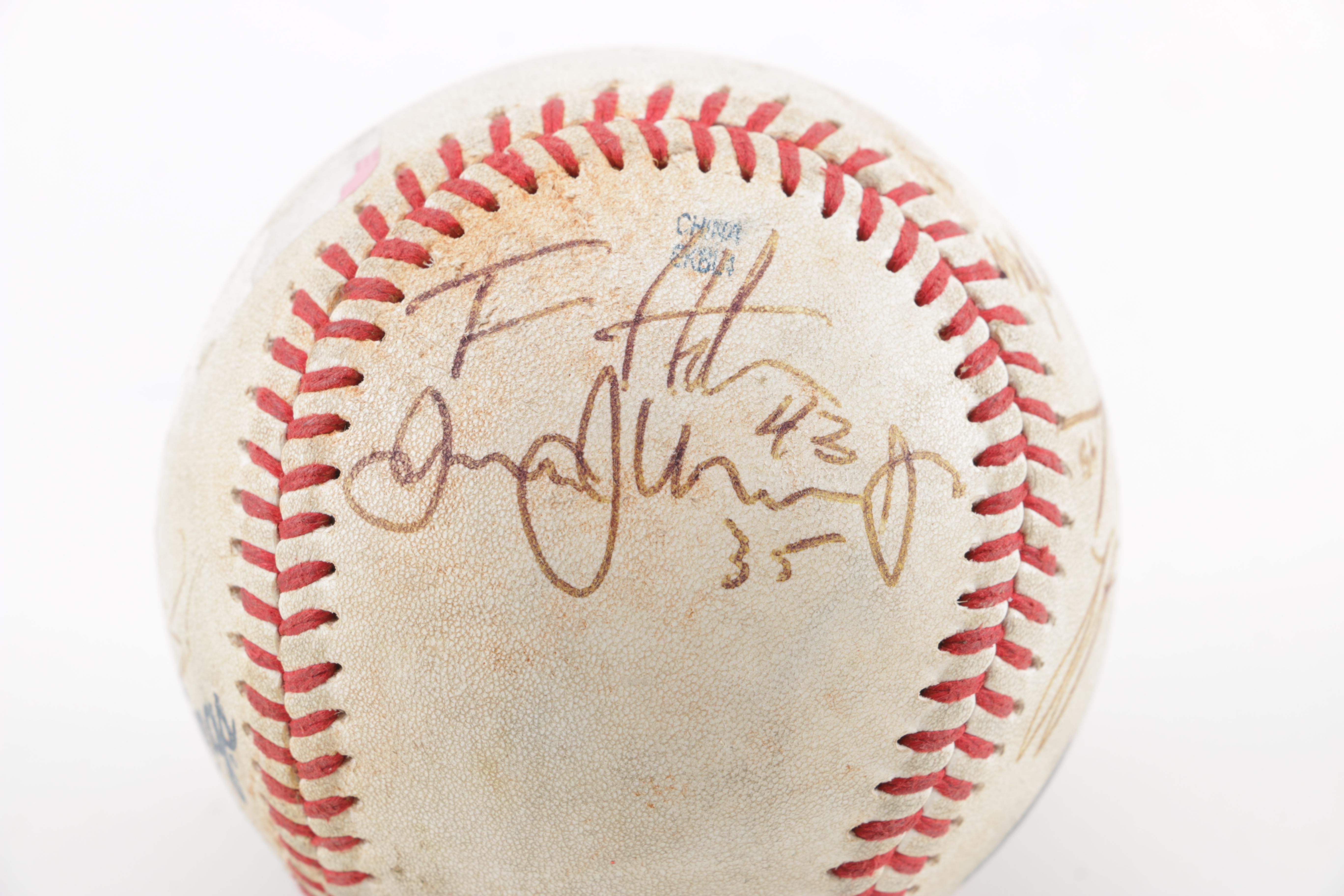 New York-Penn League Signed Baseball