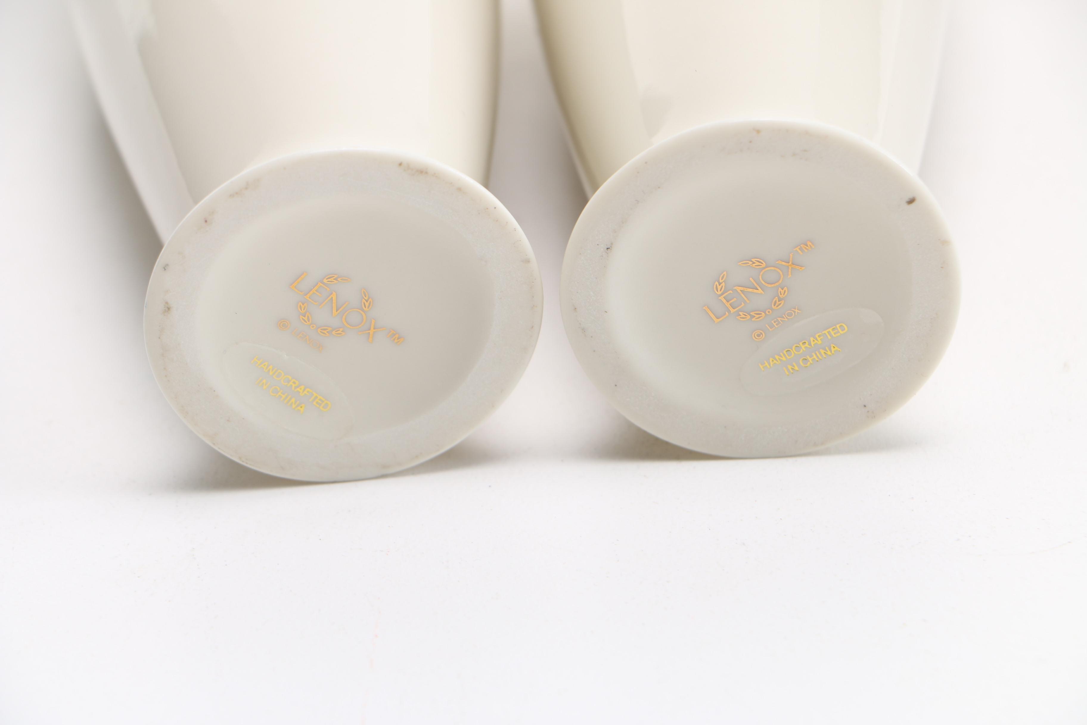 Lenox "Rose Blossom" Bowl and Vases