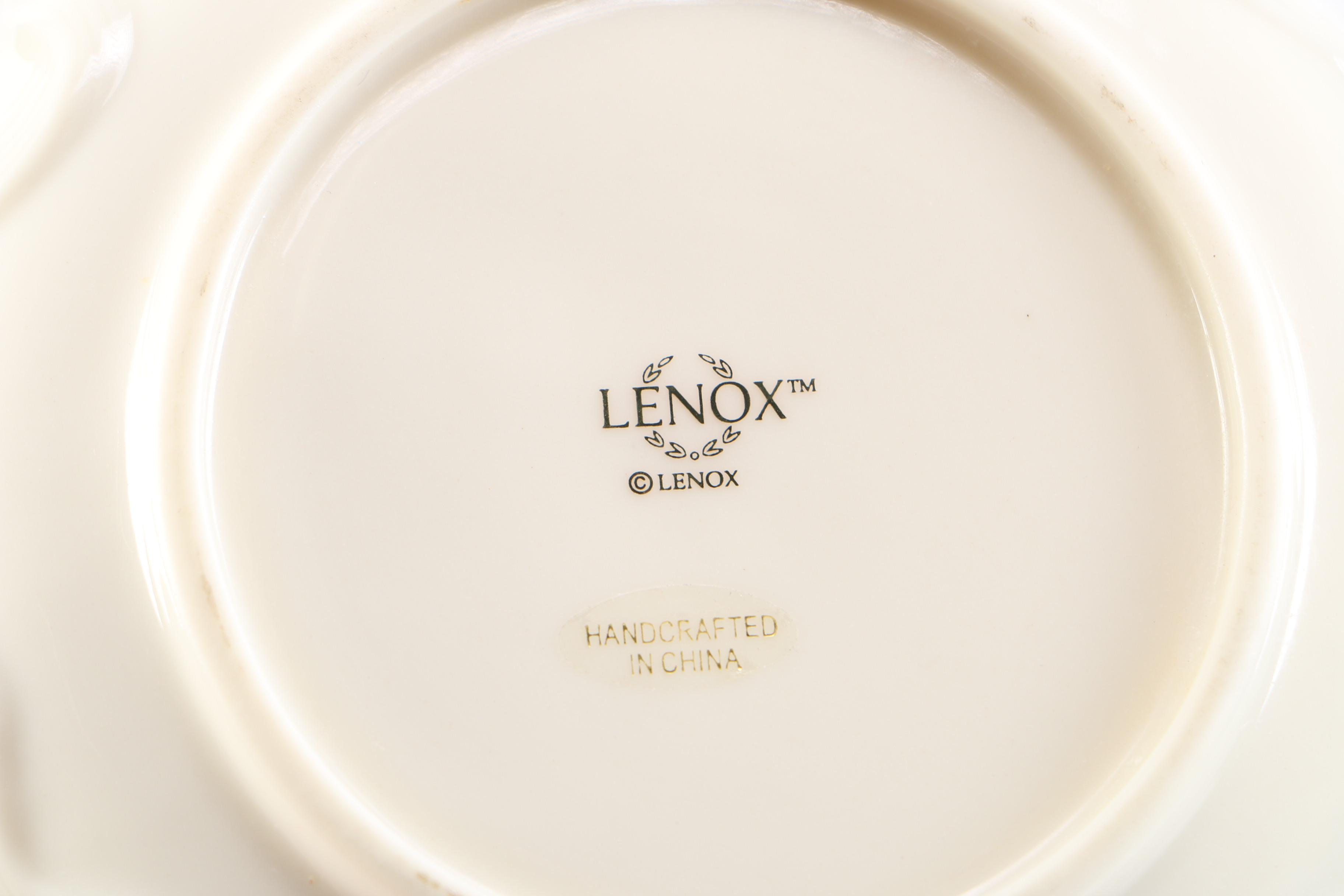 Lenox "Rose Blossom" Bowl and Vases